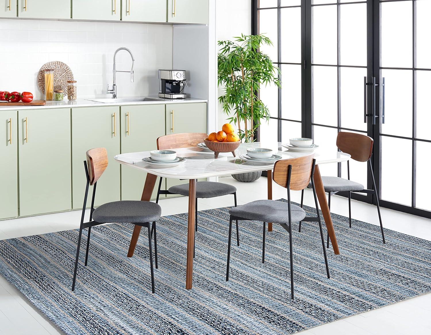 Montauk MTK418 Hand Woven Indoor Area Rug - Blue - 8'x10' - Safavieh