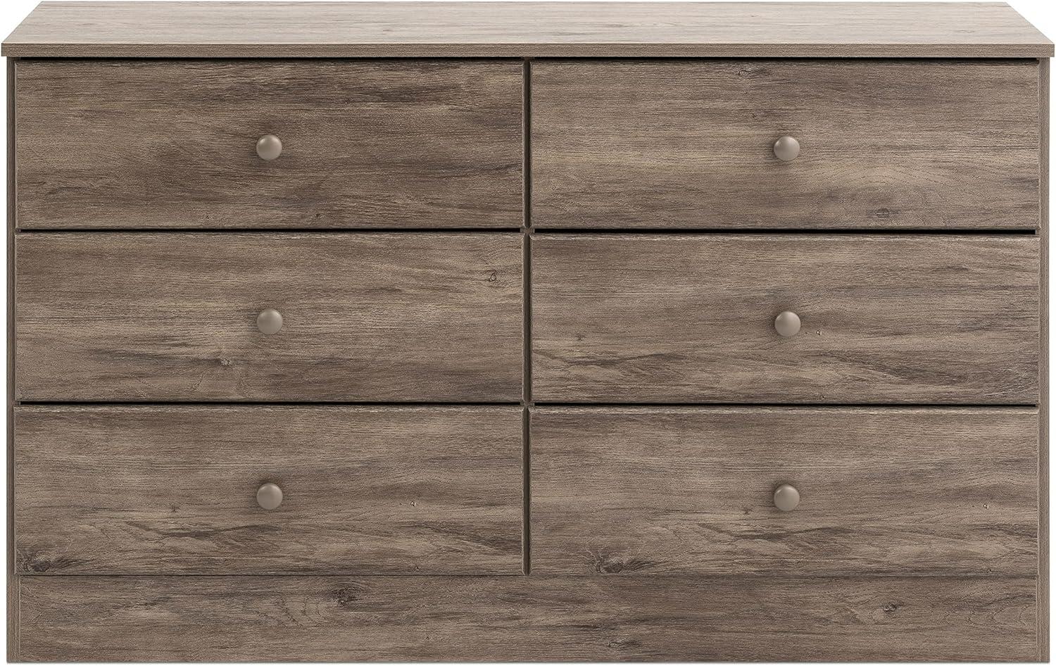 Mcclarrie Simplistic 6 Drawer 47.5" W Double Dresser