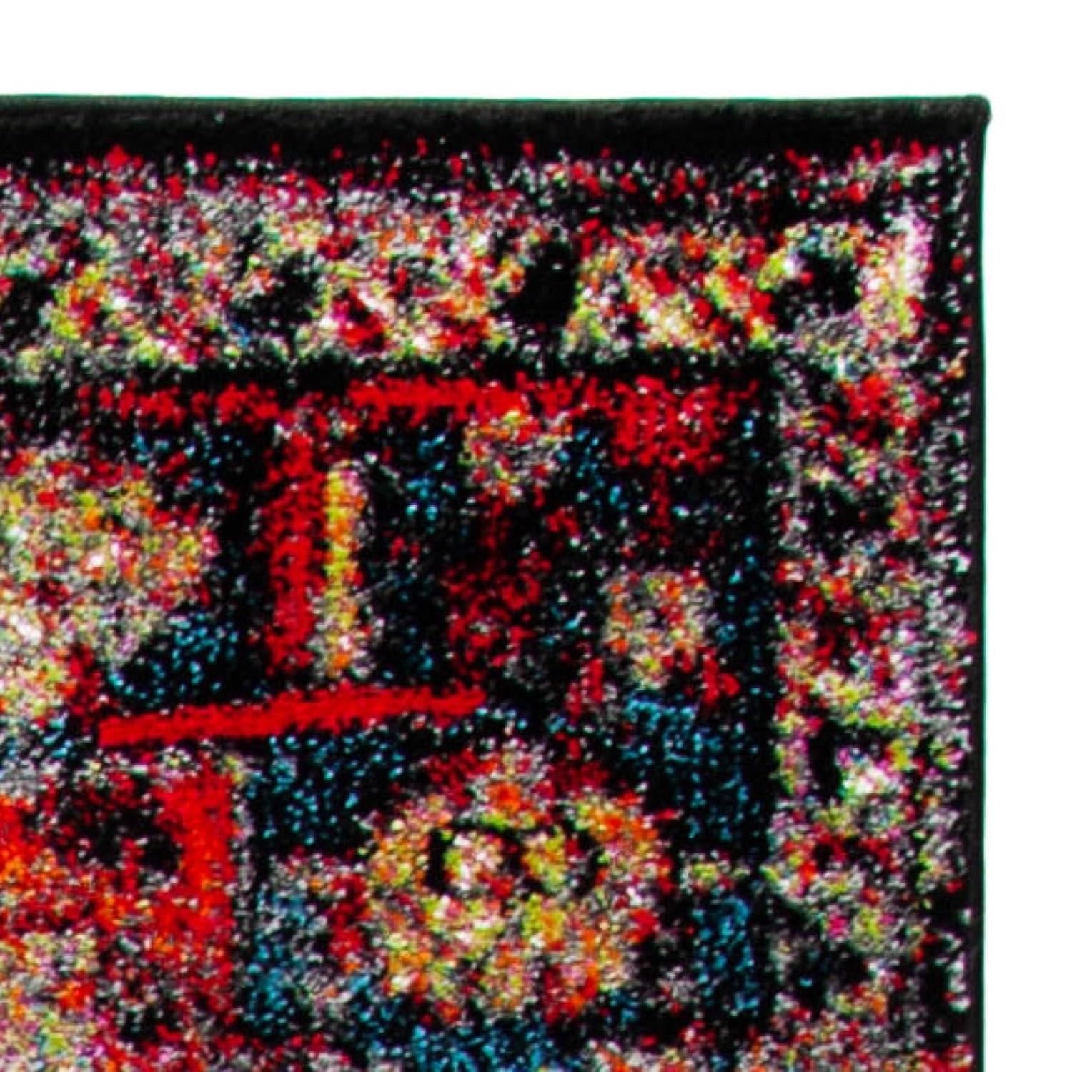Vintage Hamadan VTH217 Power Loomed Indoor Area Rug - Orange/Multi - 5'3"x7'6" - Safavieh