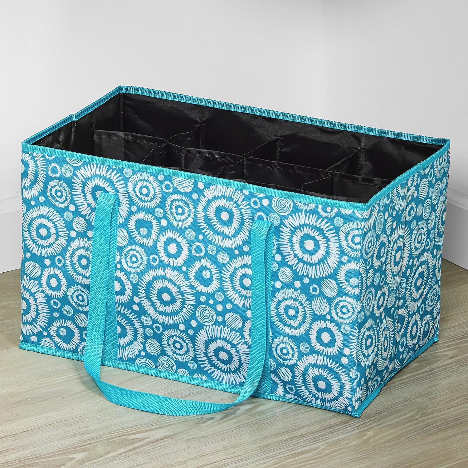 Fashionable Shoe Storage Bin (Damask)