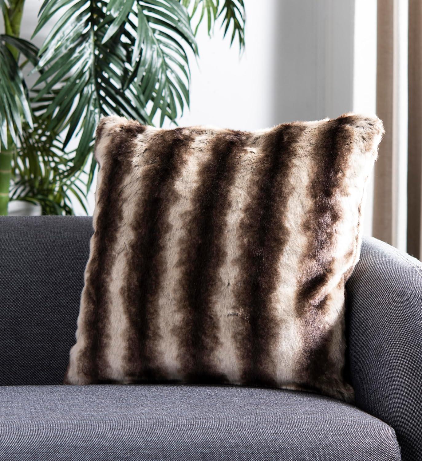 Safavieh Animal Print Feather Reversible Throw Pillow