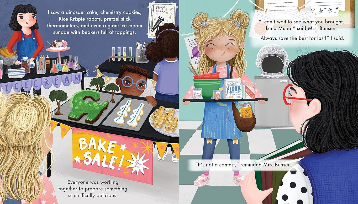 Luna Muna: Space Café - by  Kellie Gerardi (Hardcover)