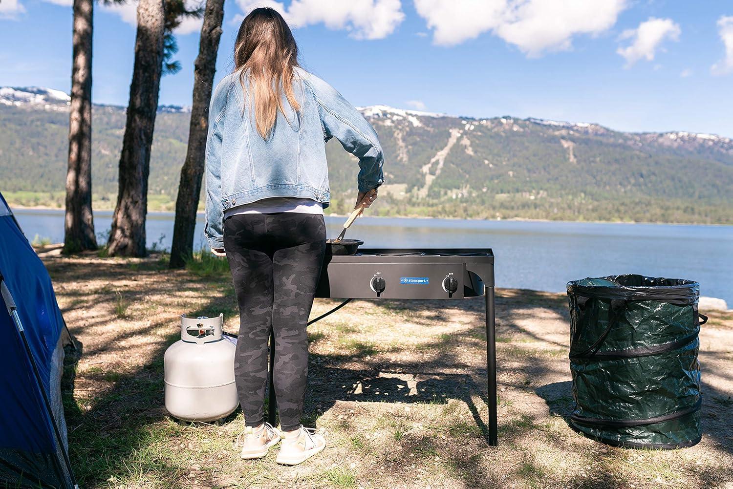 Stansport 3-Burner Propane Outdoor Stove