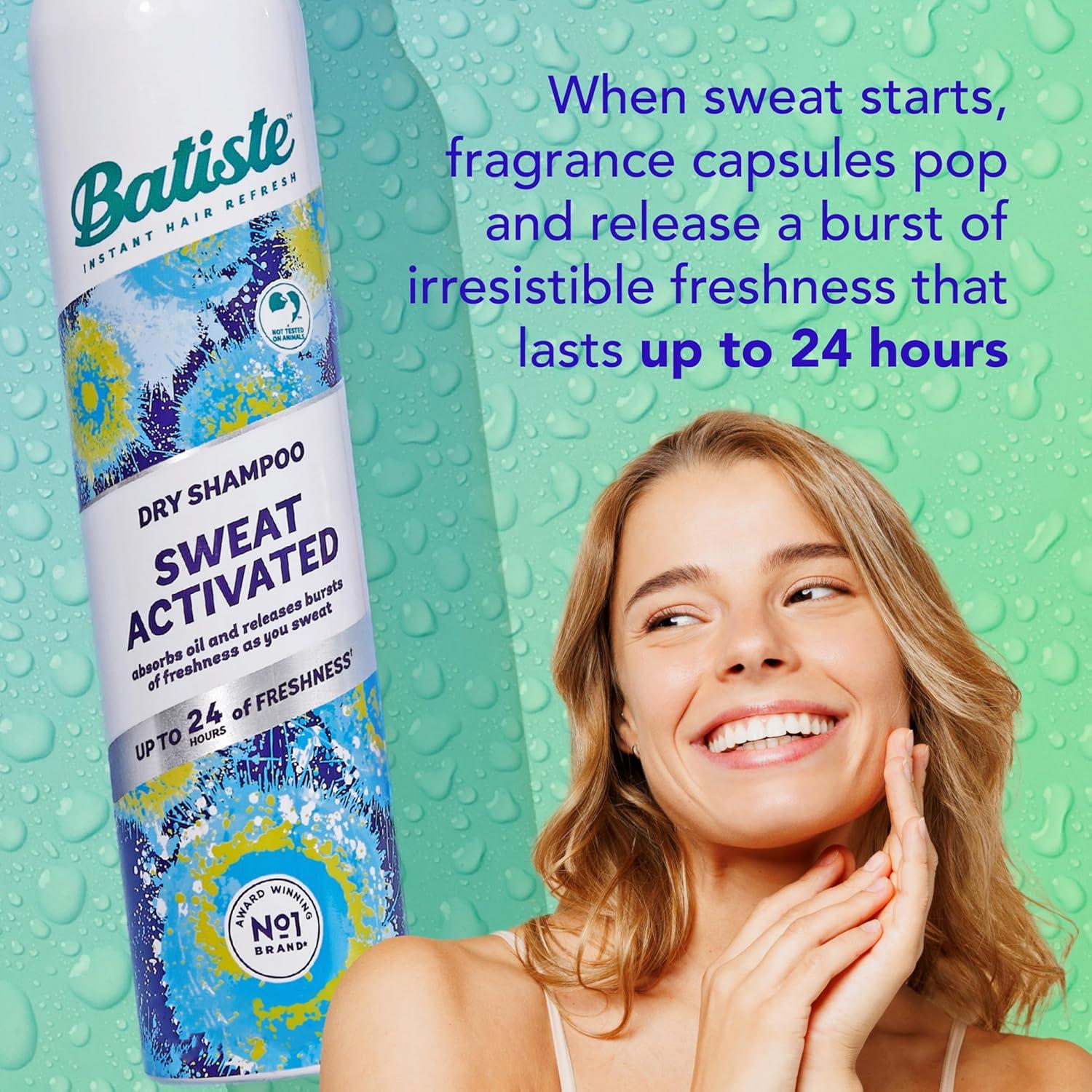 Batiste Sweat Activated Dry Shampoo - 3.81oz