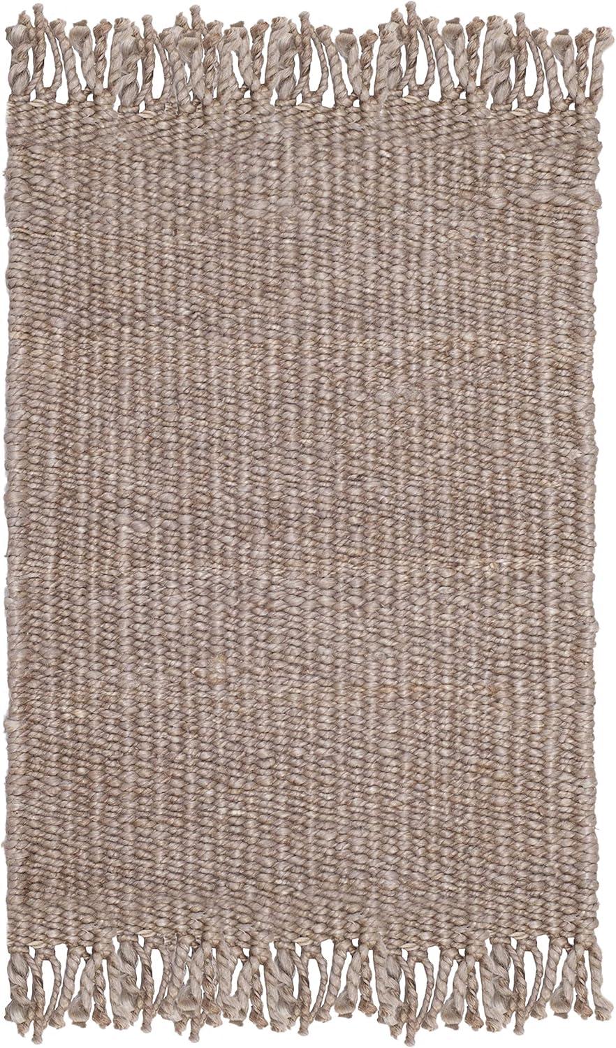 Natural Fiber NF368 Hand Woven Accent Rug - Grey - 2'x3' - Safavieh.