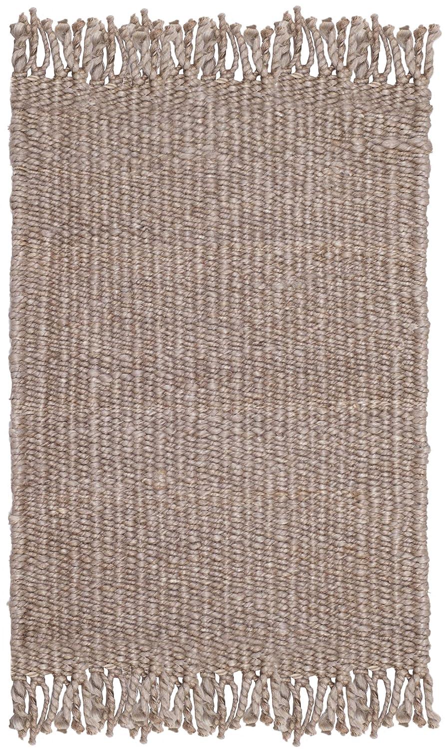 Natural Fiber NF368 Hand Woven Accent Rug - Grey - 2'x3' - Safavieh.