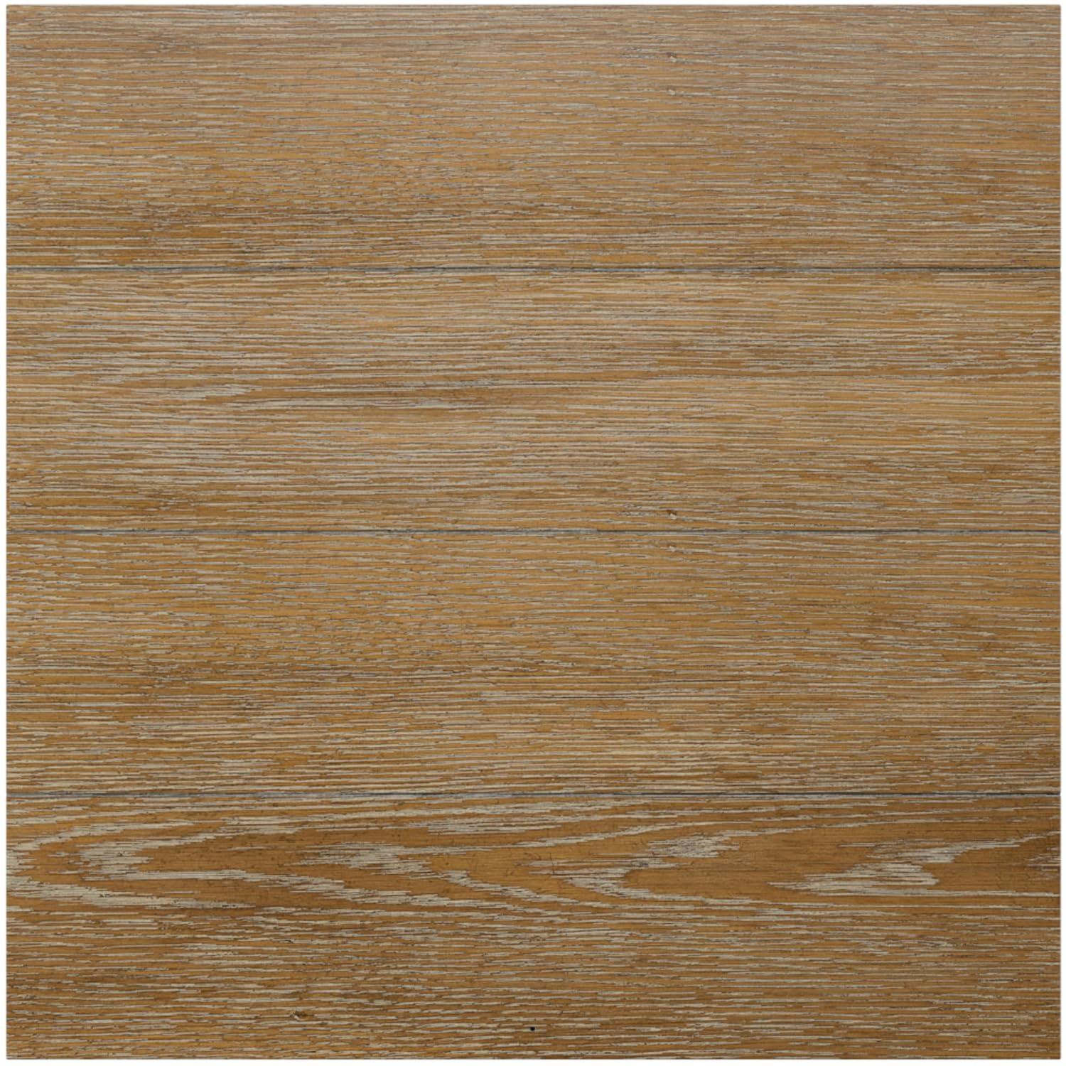 Jersey End Table Antique Oak - Steve Silver Co.: Industrial Style, 24-Inch Height, Pine Veneer, Iron Stretchers