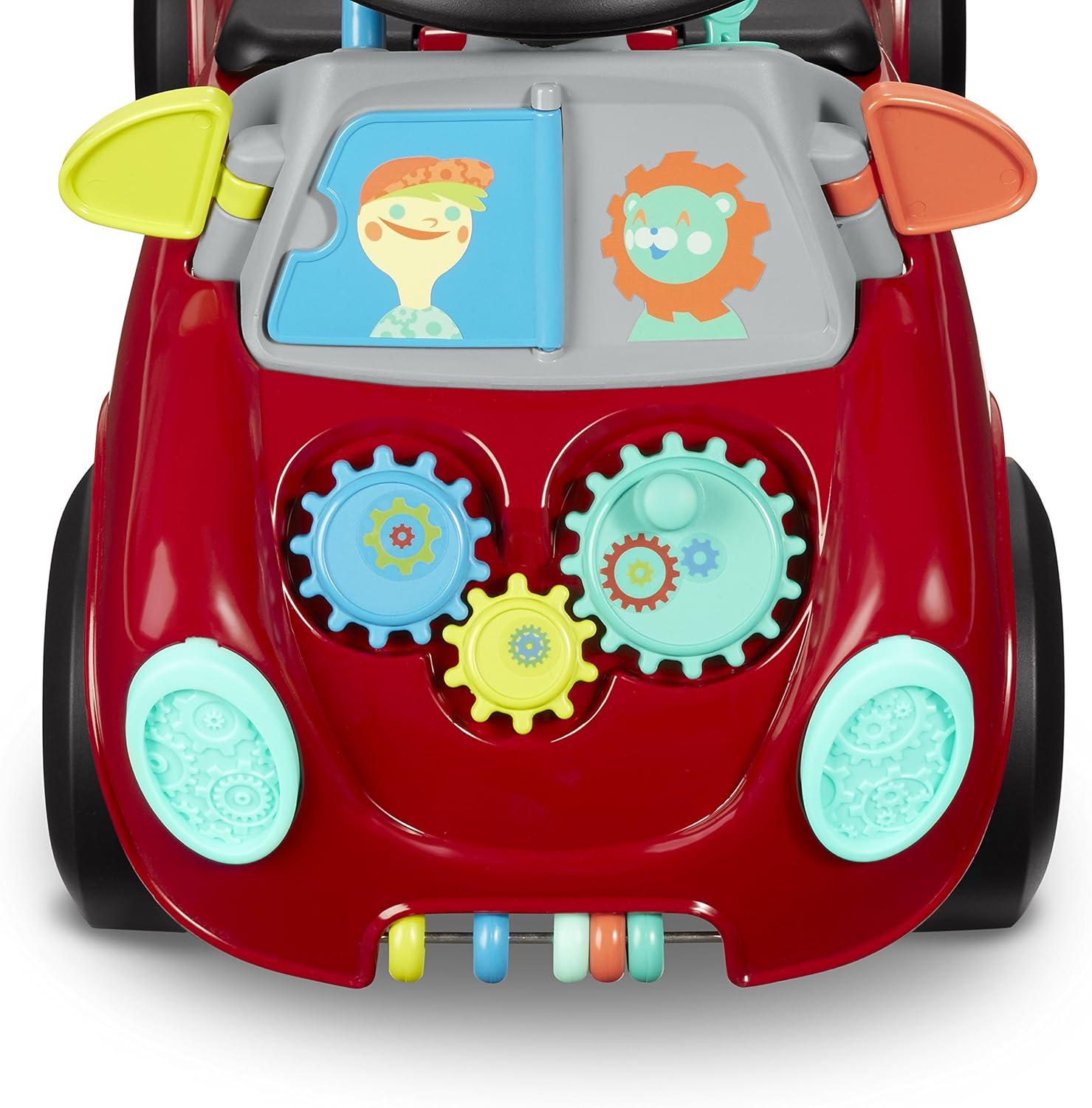 Radio Flyer Busy Buggy Ride-On: Educational Toy for Memory & Motor Skills
