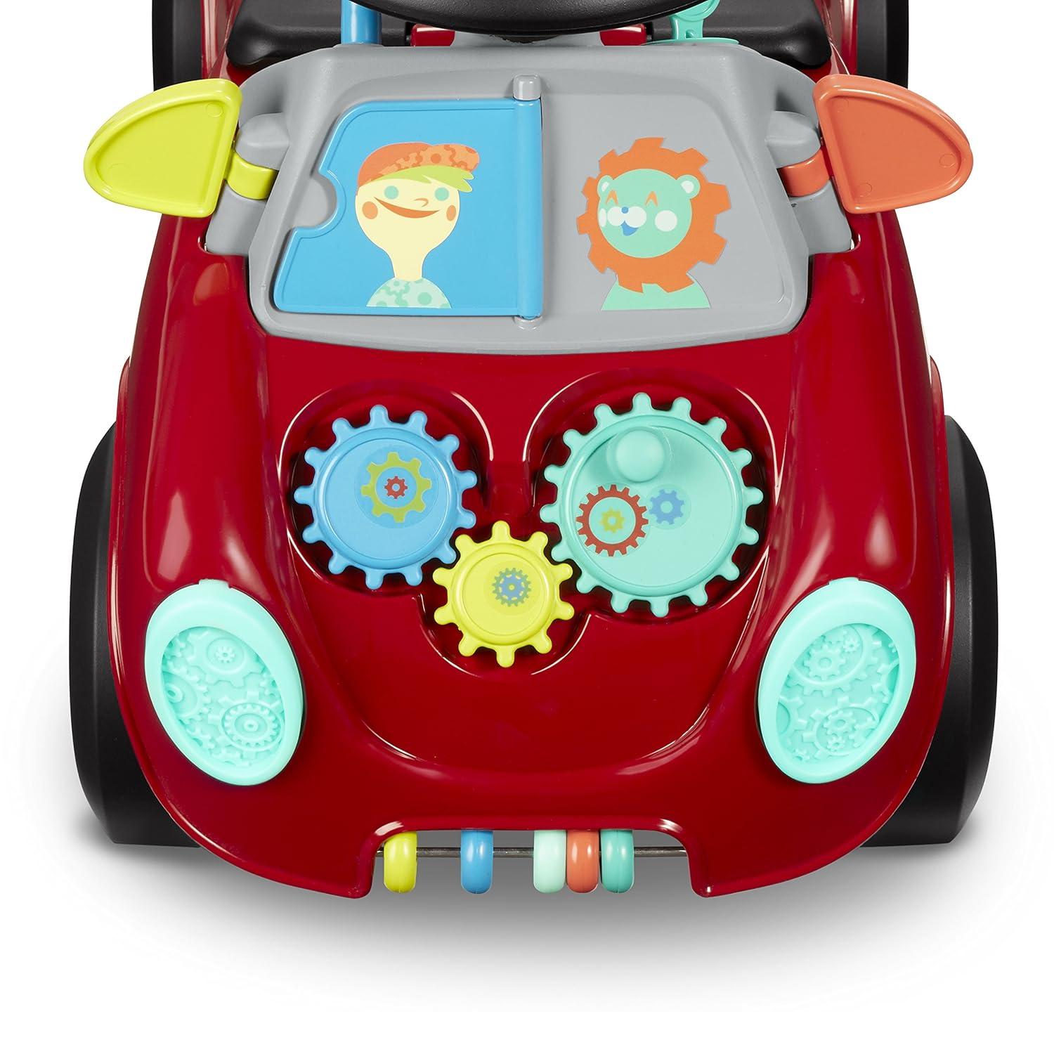 Radio Flyer Busy Buggy Ride-On: Educational Toy for Memory & Motor Skills