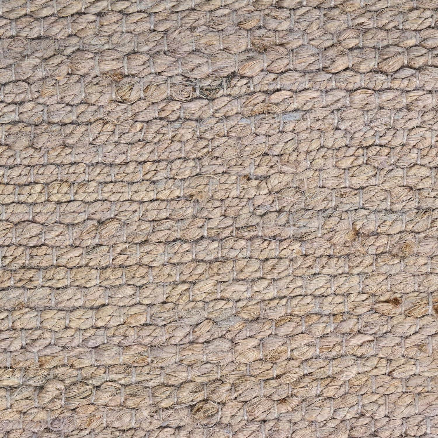 Nourison Natural Jute Grey Farmhouse Indoor Rug