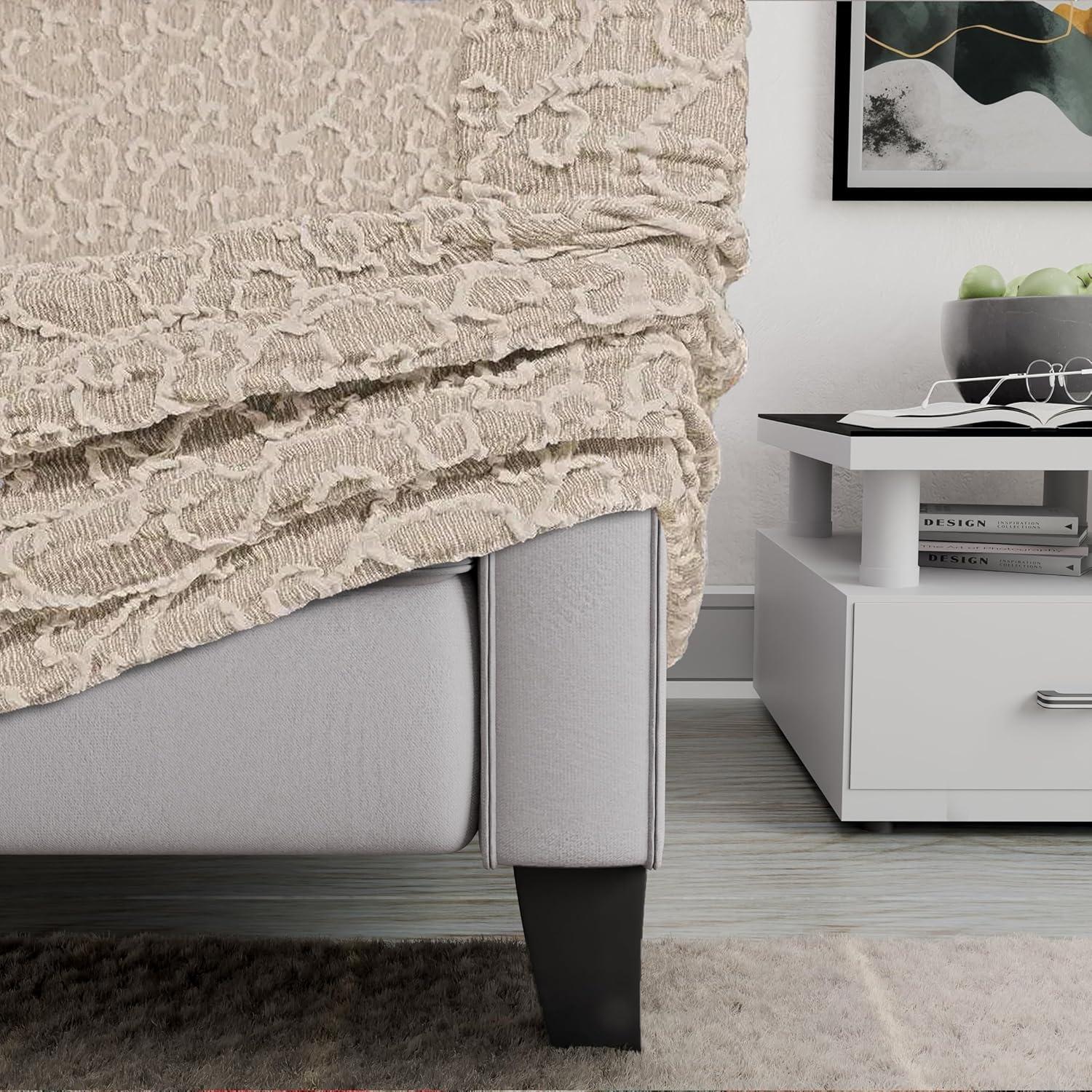 Stretchy Slipcover for Armchair- Premium Quality & Style - Jacquard Collection