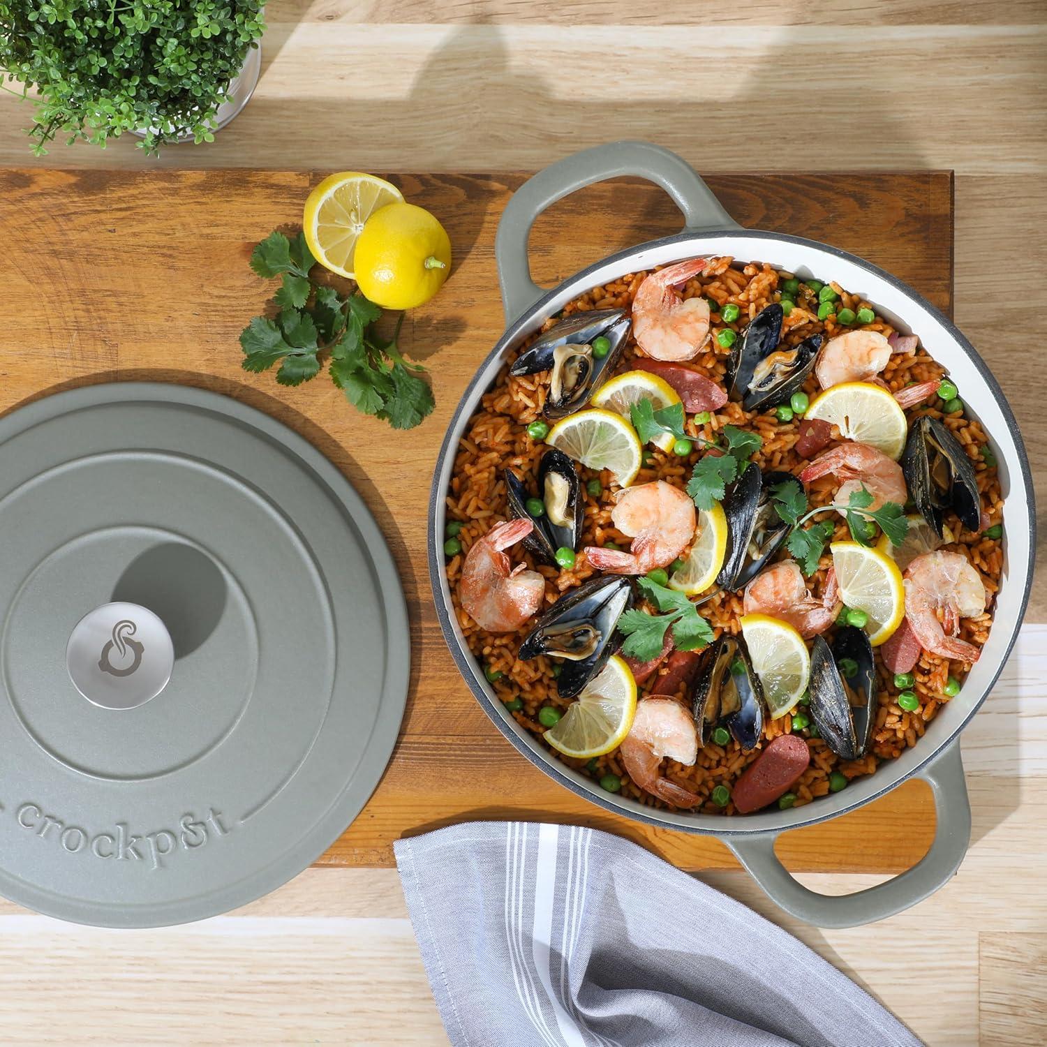 Crock-pot Crock-Pot Artisan Non-Stick Cast Iron Round Dutch Oven