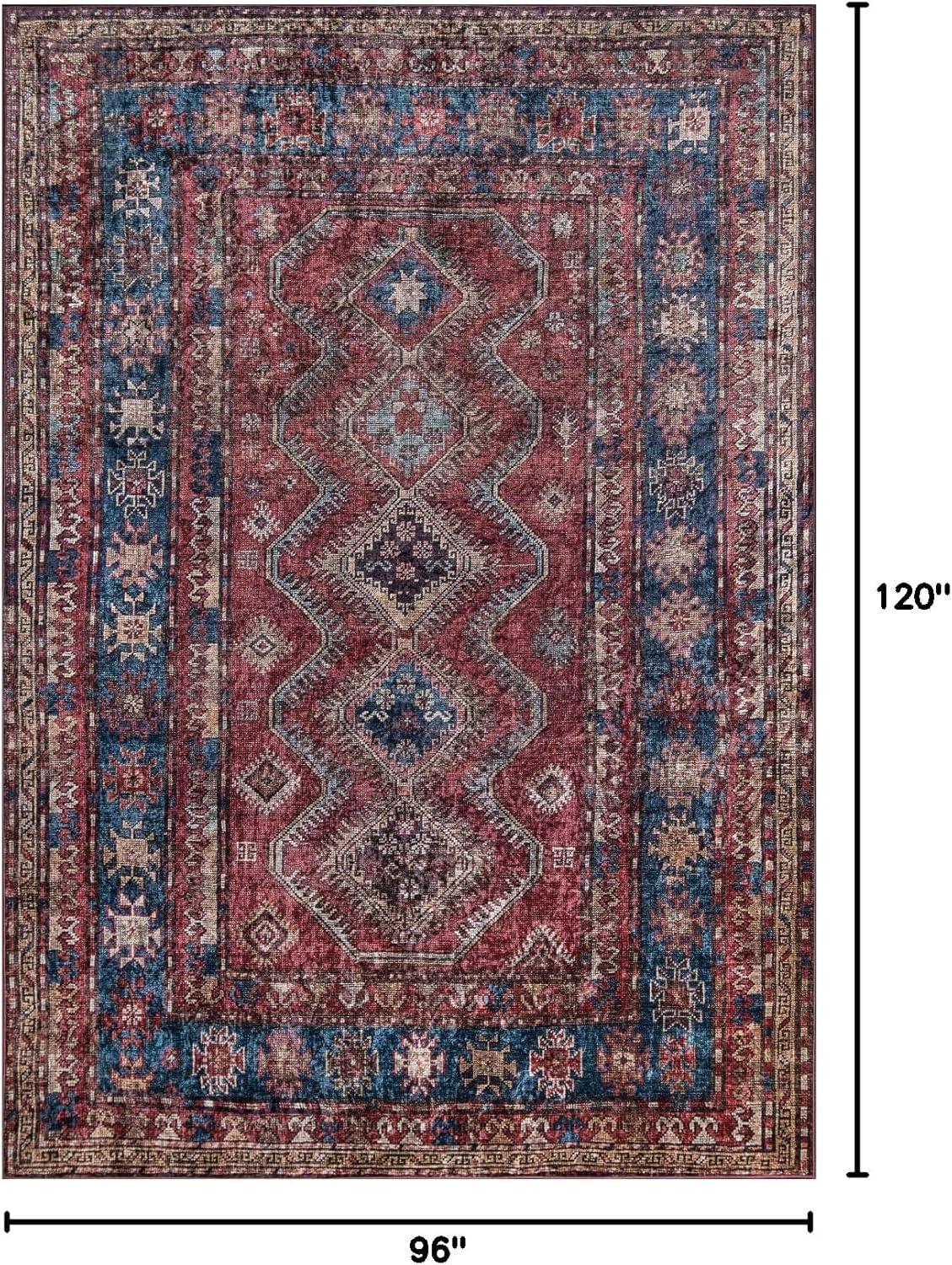 Momeni  Karachi Polyester Area Rug 8' x 10' 8' x 10' Accent, Indoor Rectangle