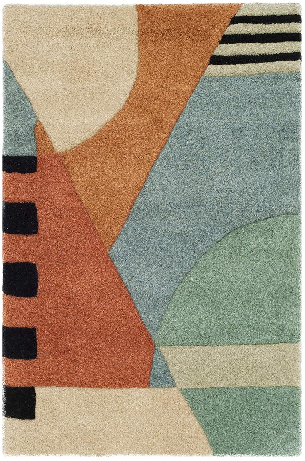 Rodeo Drive RD863 Hand Tufted Indoor Accent Rug - 2'6"x4' - Gold - Safavieh