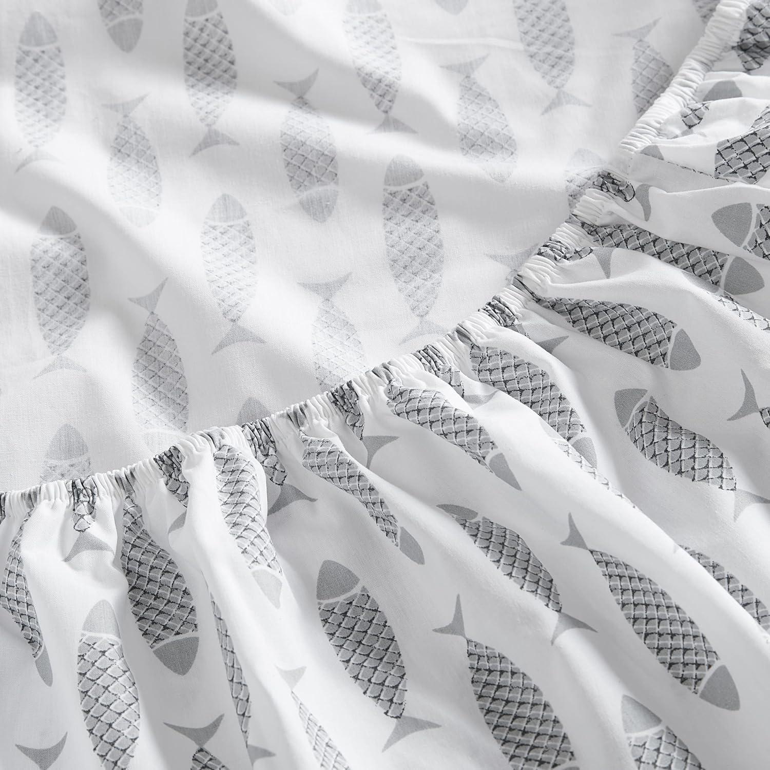 Nautica Nautica Printed Cotton Percale Sheet Sets