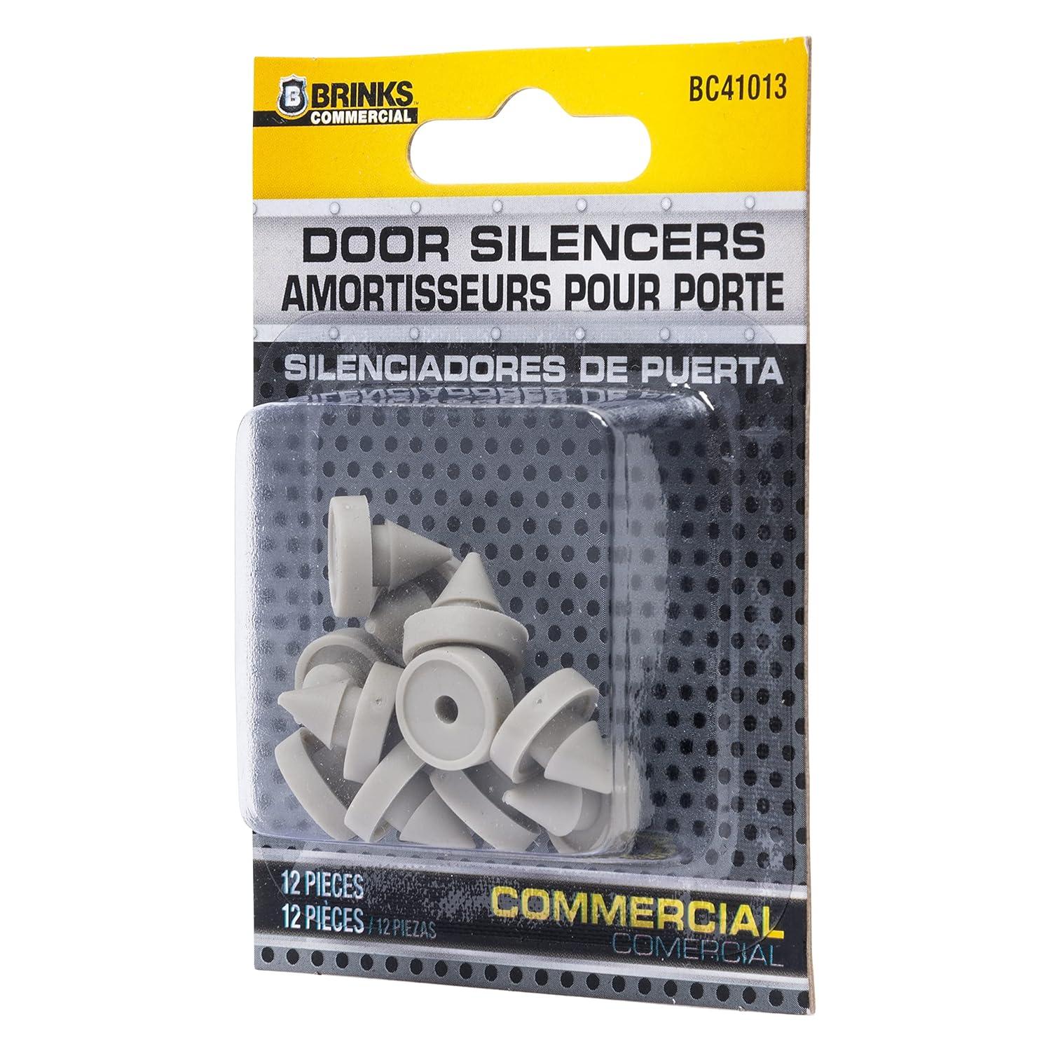 Brinks Plastic Off White Door Bumper Mounts to base trim