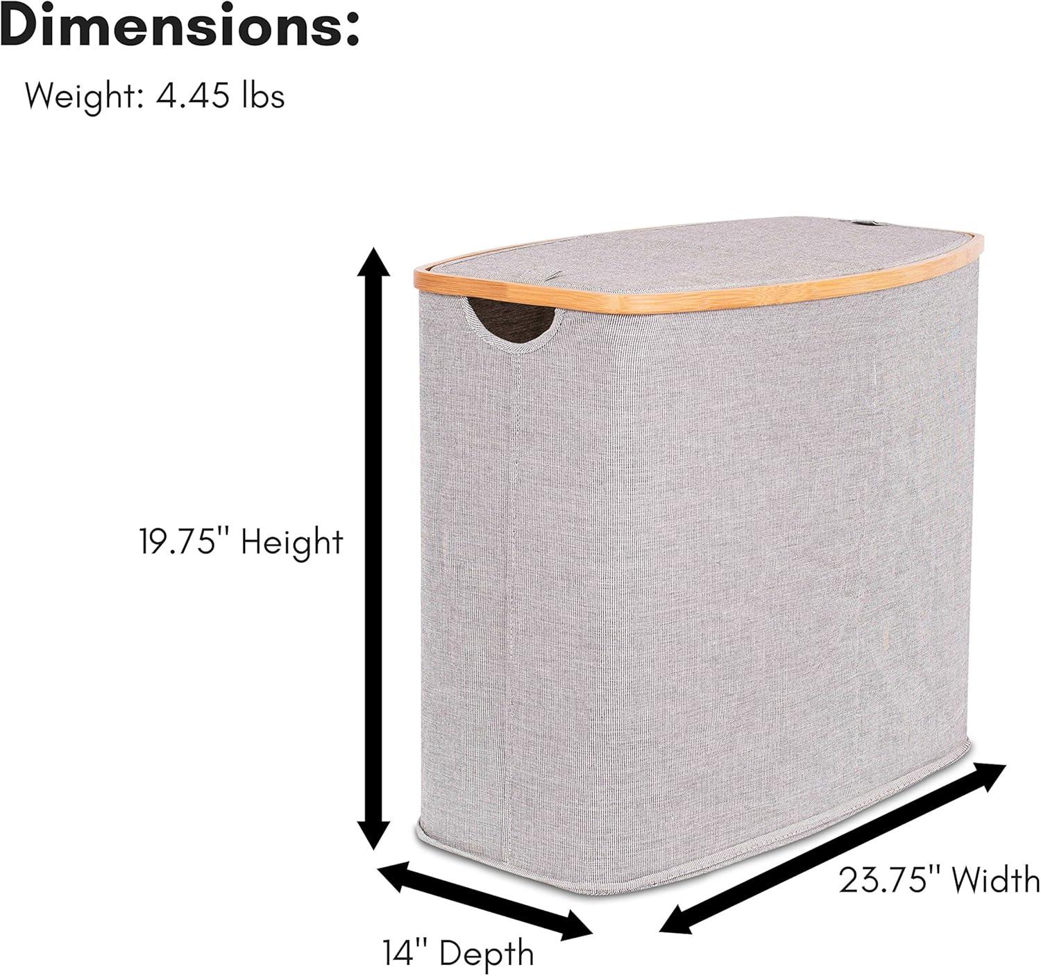 BirdRock Home Laundry Sorter with Handles