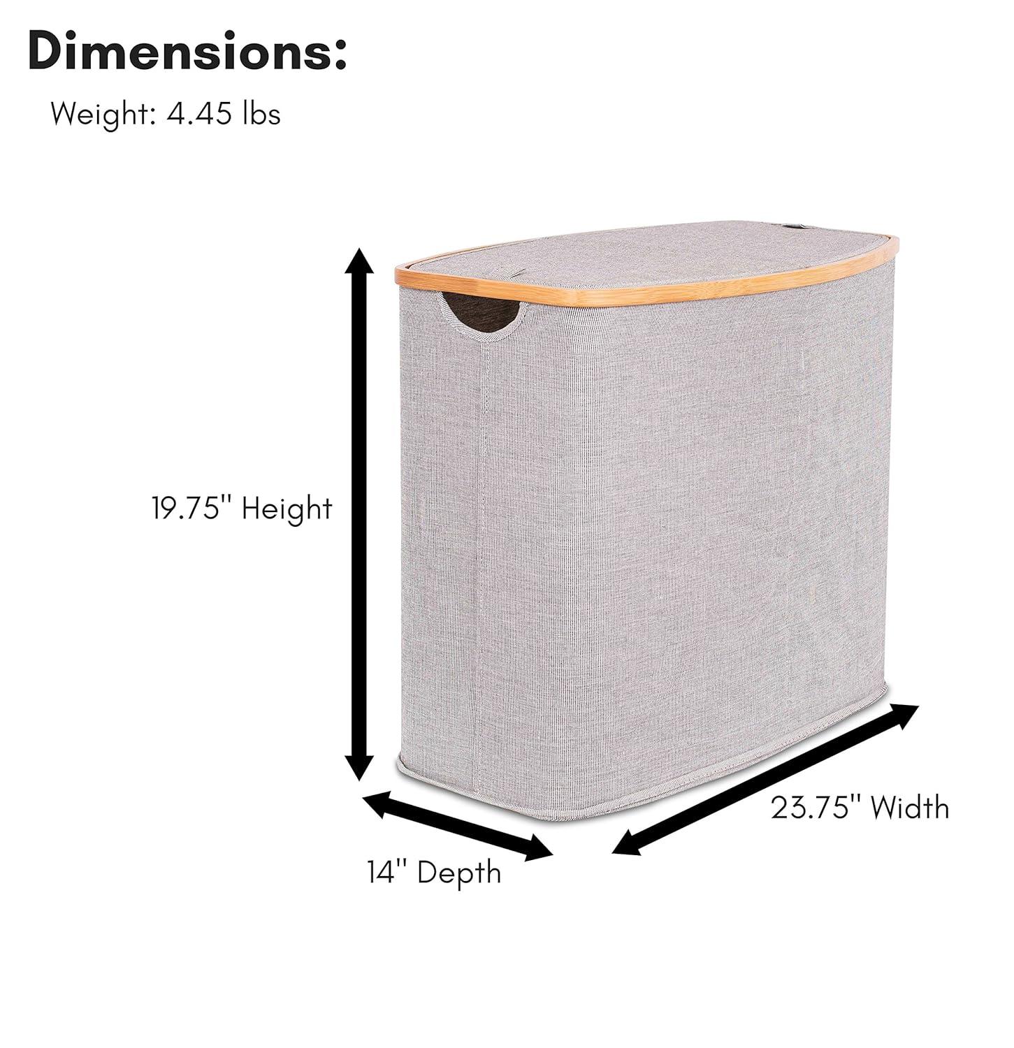 BirdRock Home Laundry Sorter with Handles