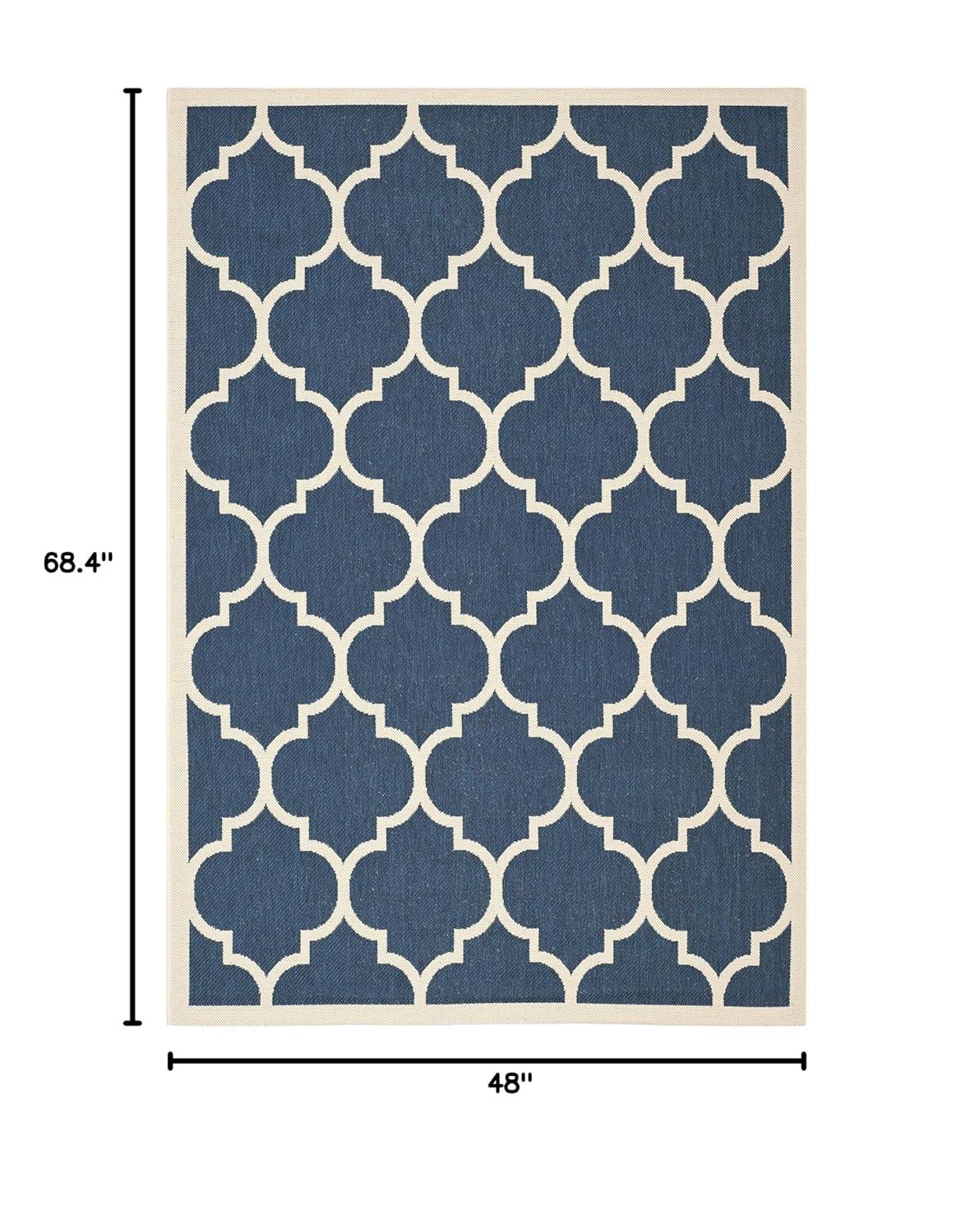 Safavieh Courtyard Performance Geometric Rug