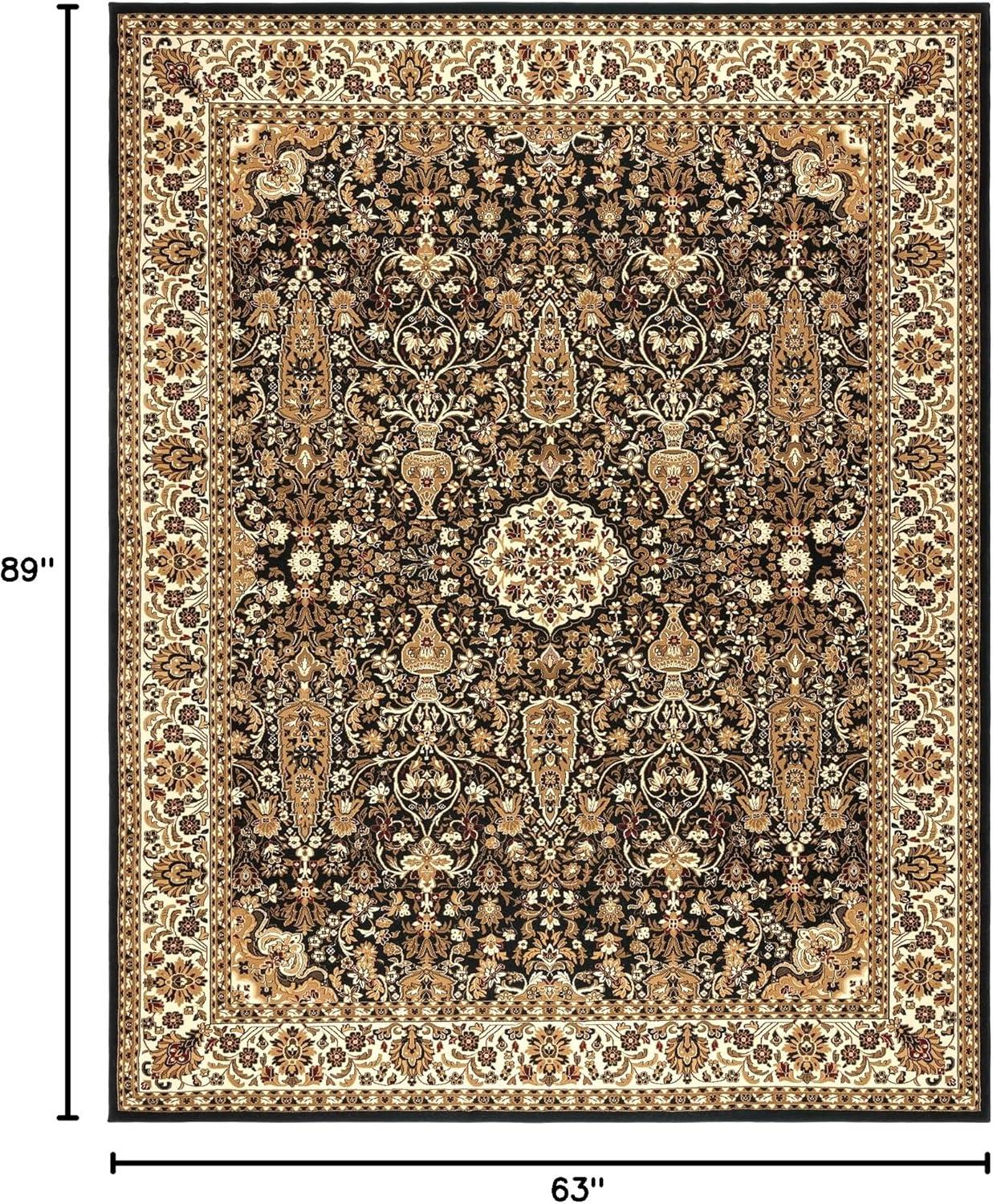 Gertmenian Majestic Vernon Traditional Oriental Floral Wide Border Area Rug