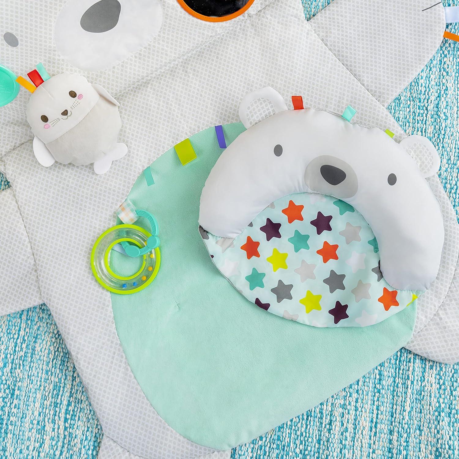 Bright Starts Tummy Time Prop & Play Mat