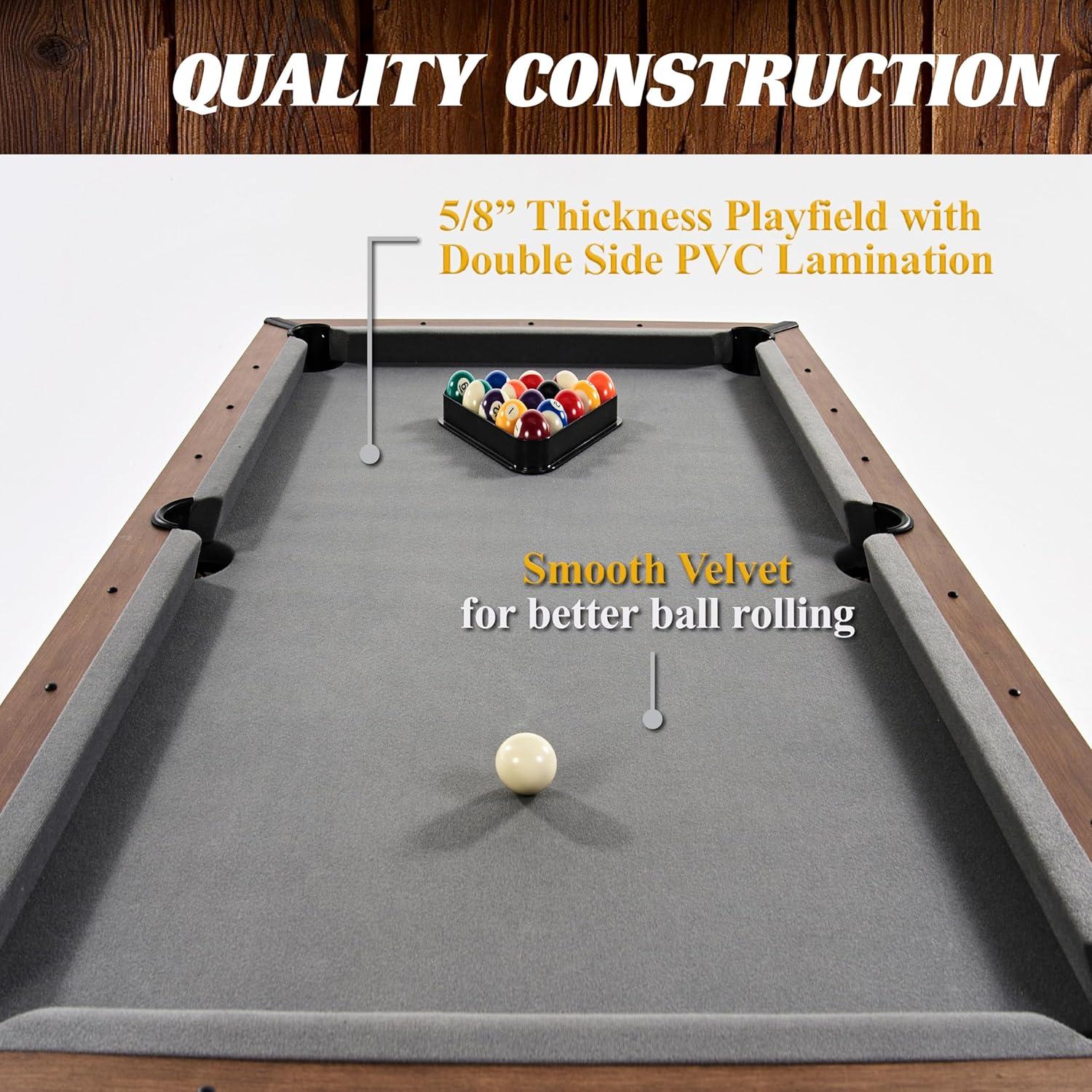 Barrington Billiards Company Barrington Billiards 5.5' Urban Drop Pocket Table with Accessories