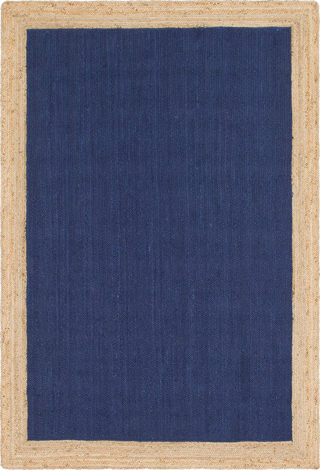 Unique Loom 6' 1 x 9' 0 Goa Braided Jute Rectangle Area Rug
