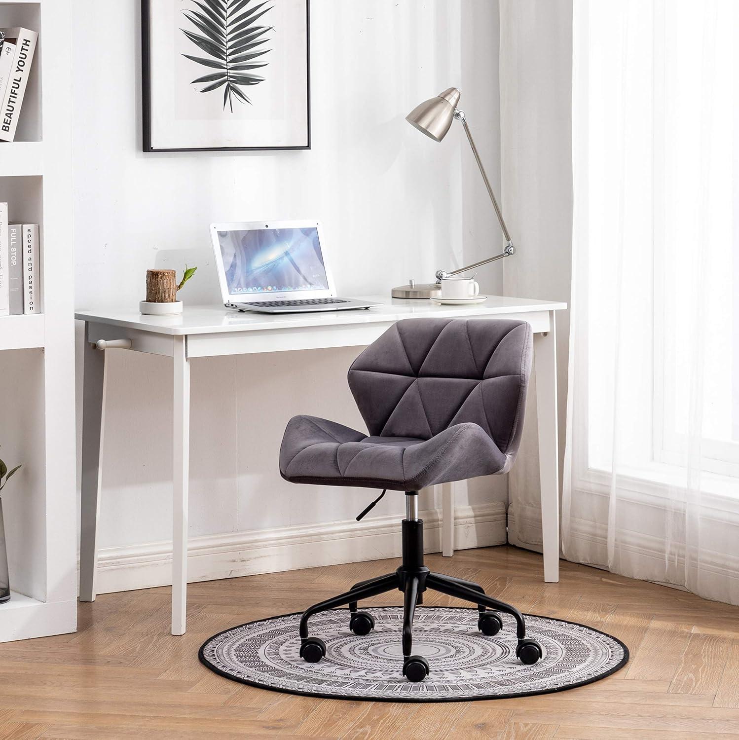 Velvet Office Chair