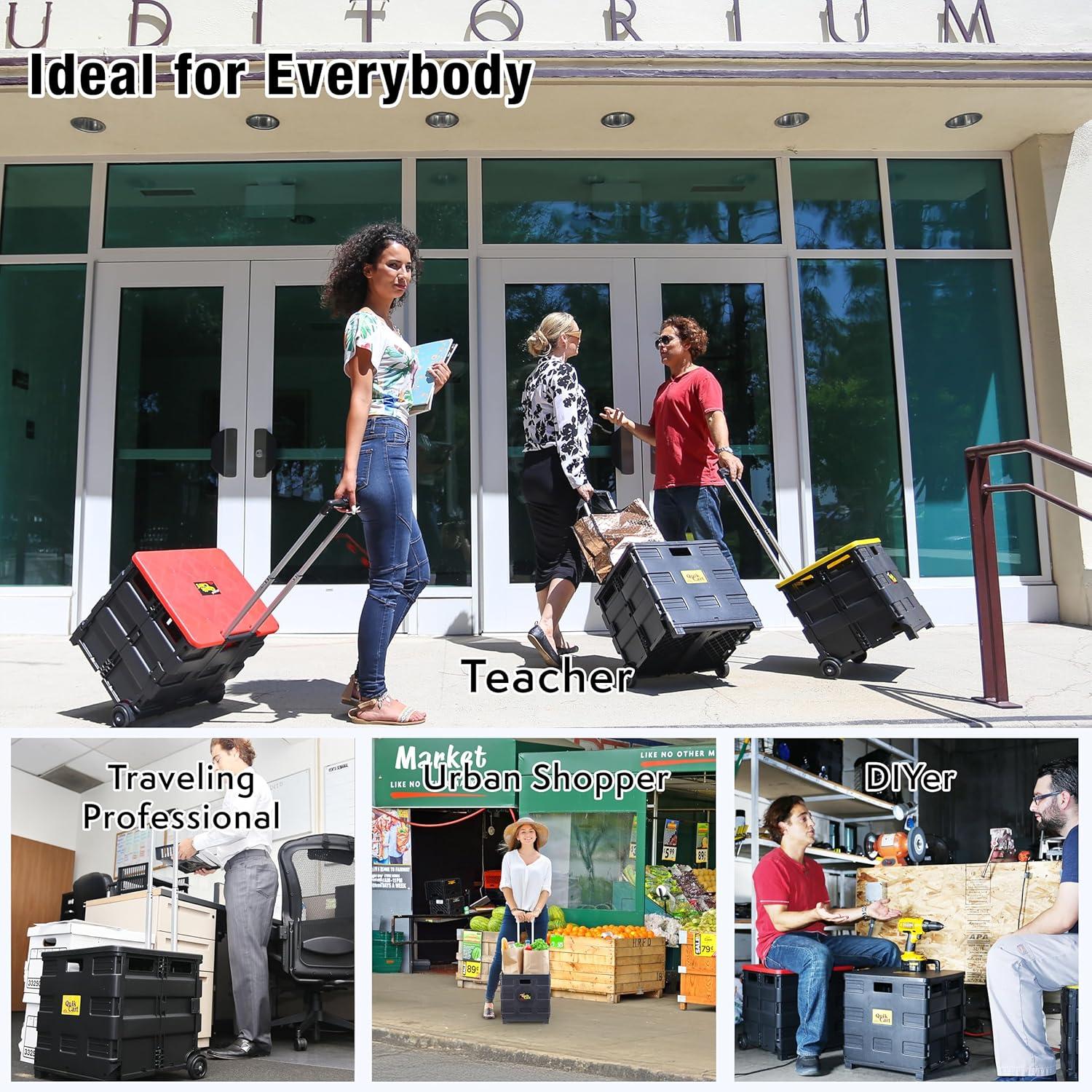 dbest products Quick Cart with Lid