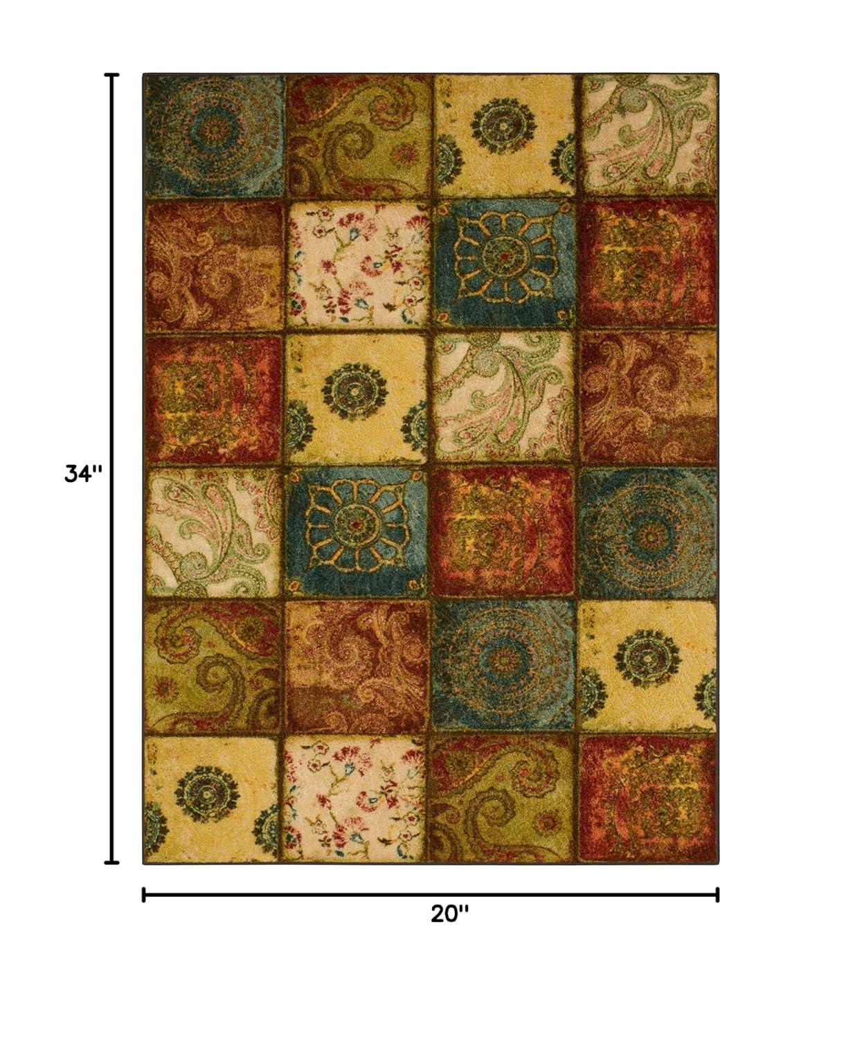 Mohawk Home Artifact Multi-Panel 1 Ft. 8 In. x 2 Ft. 10 In. Accent Rug