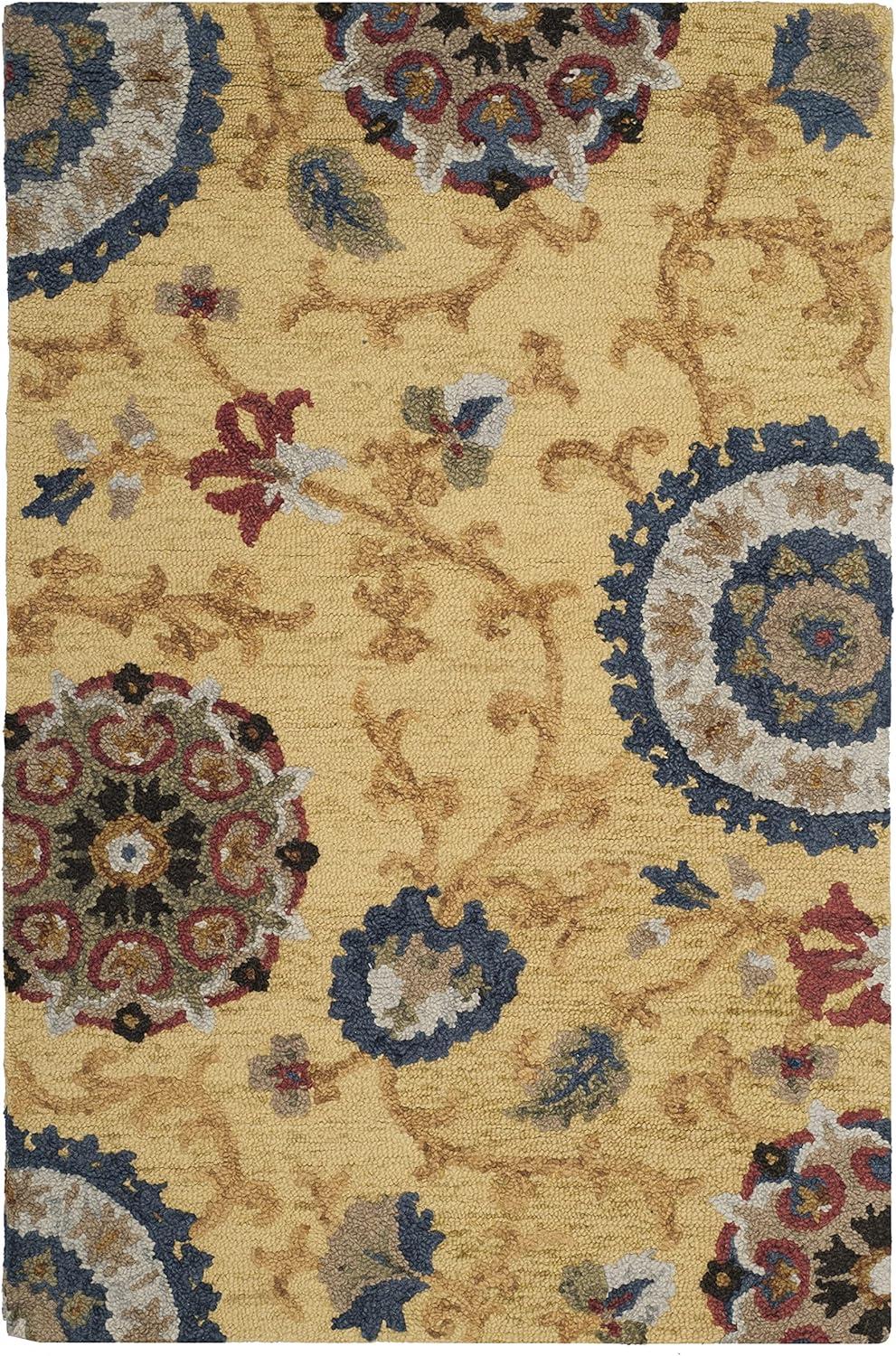 Blossom BLM401 Hand Tufted Area Rug  - Safavieh