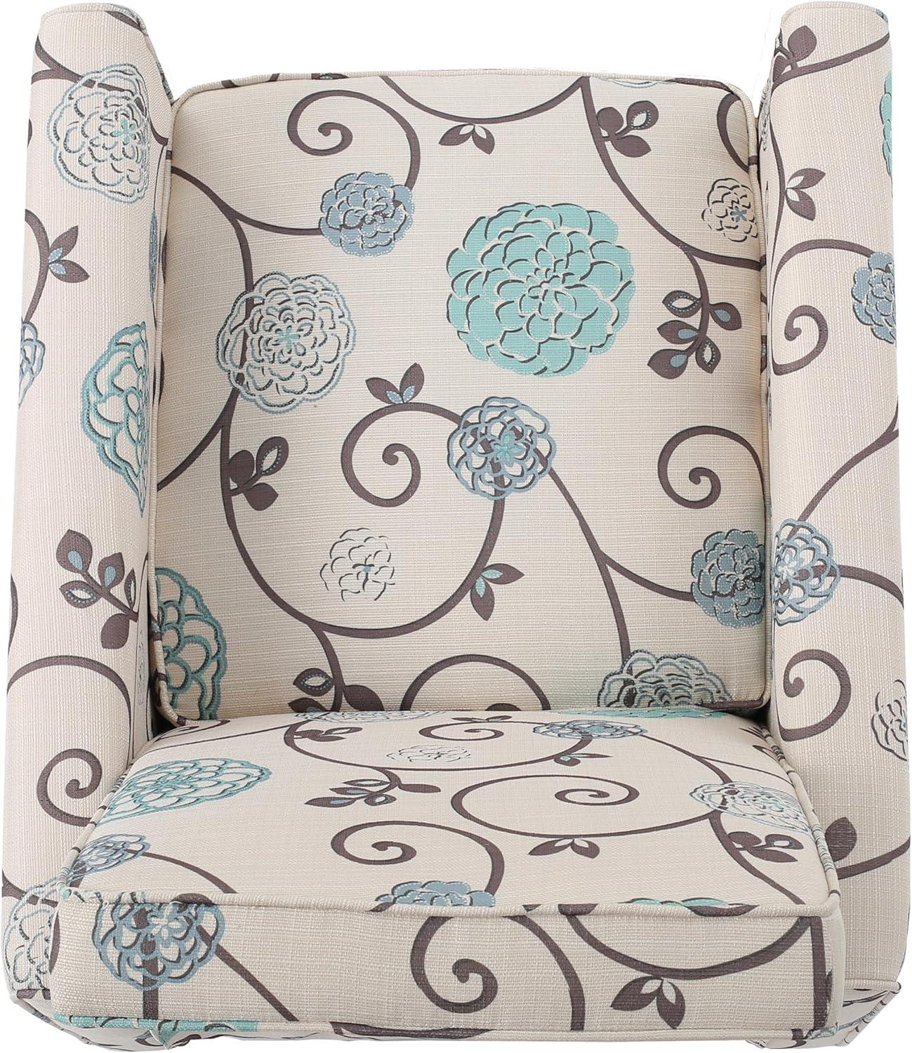 Darvis Fabric Recliner White - Christopher Knight Home: Petite Design, Tapered Legs, Piped Edges
