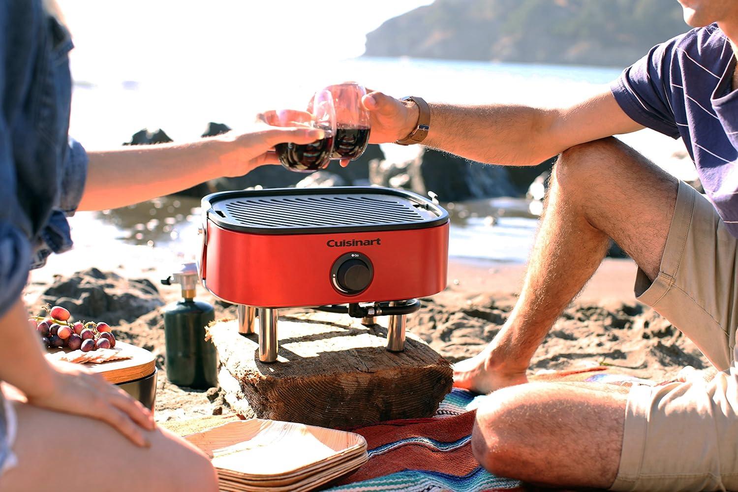 Cuisinart ® Venture ™ Red Portable Outdoor Gas Grill