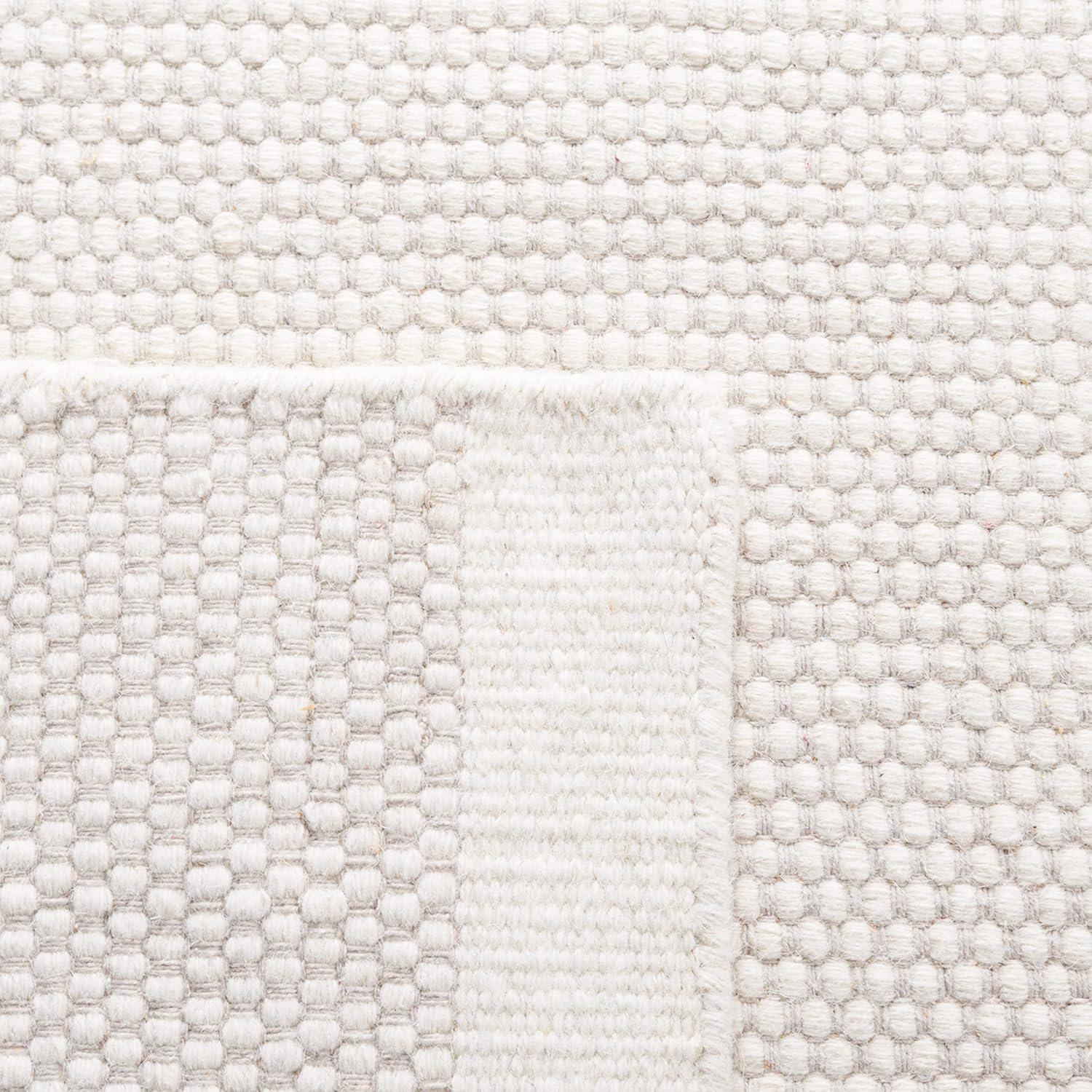 Vermont VRM807 Hand Woven Indoor Area Rug - Ivory - 6'x9' - Safavieh