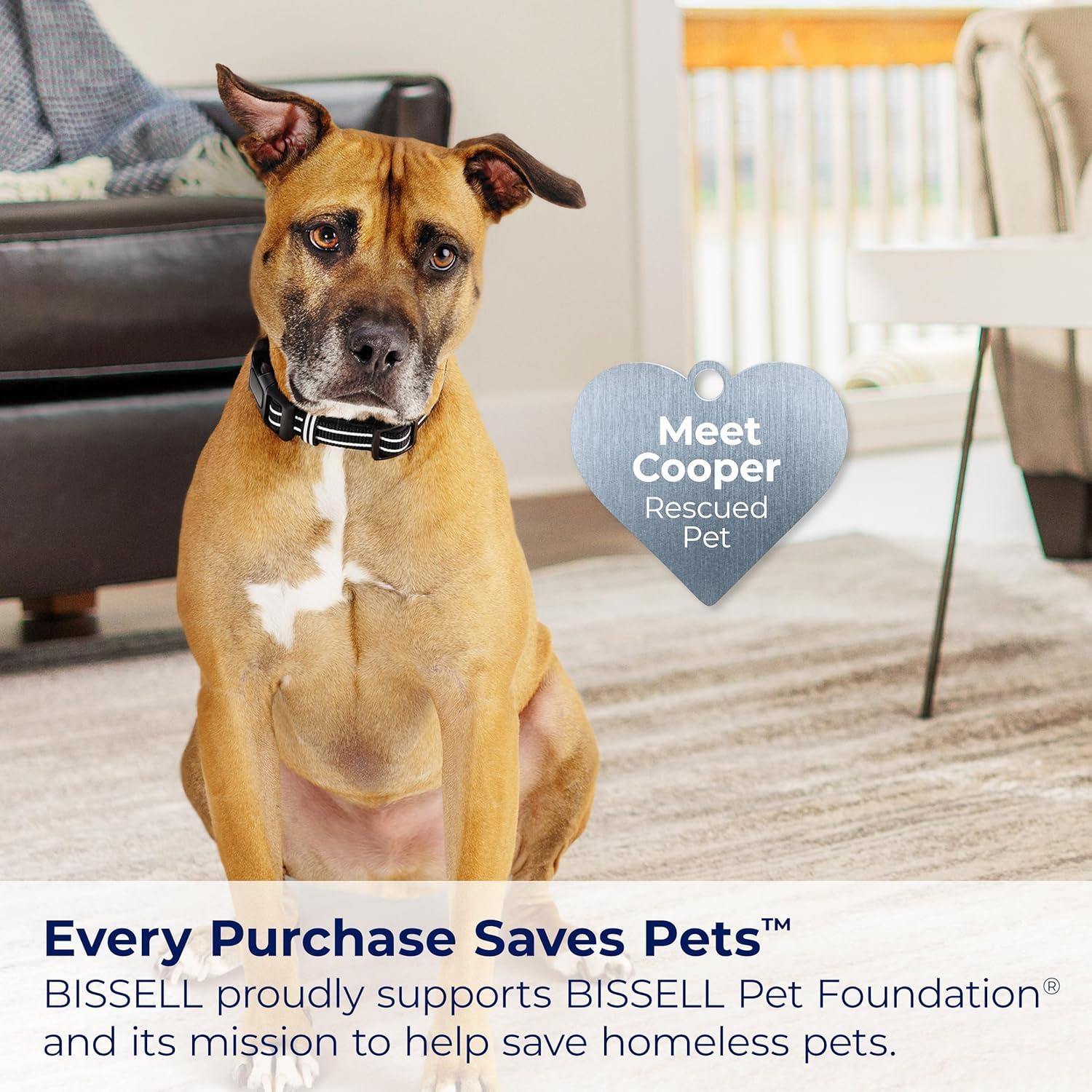 BISSELL CleanView Swivel Rewind Pet Corded Upright Vacuum 3837