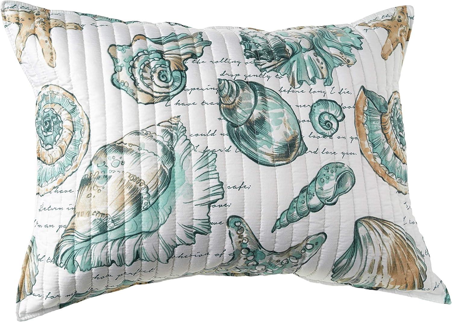Cruz Microfiber Reversible Pillow Sham Standard 20" x 26" Multicolor by Barefoot Bungalow