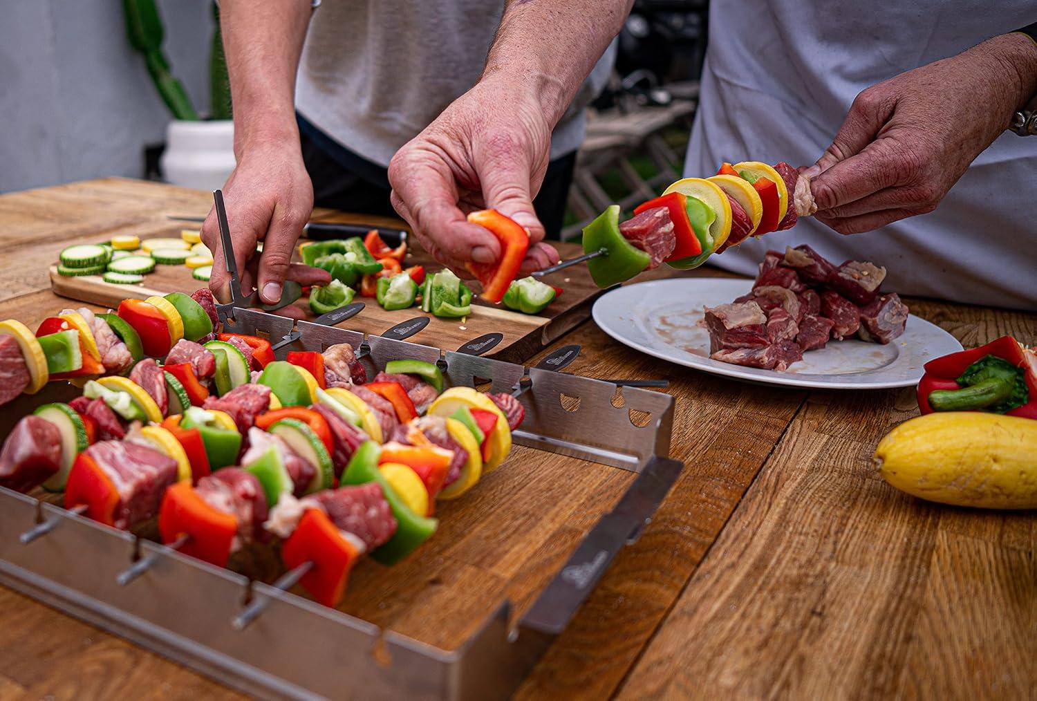 BBQ Dragon Stainless steel Kebab holder