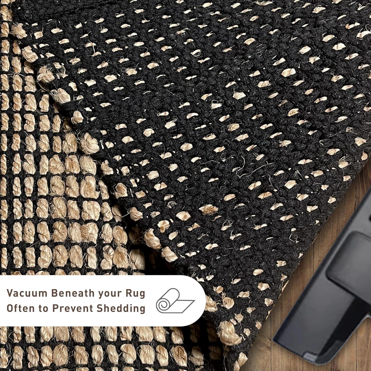3'x5' Pata Hand Woven Chunky Jute Area Rug, Natural - JONATHAN Y