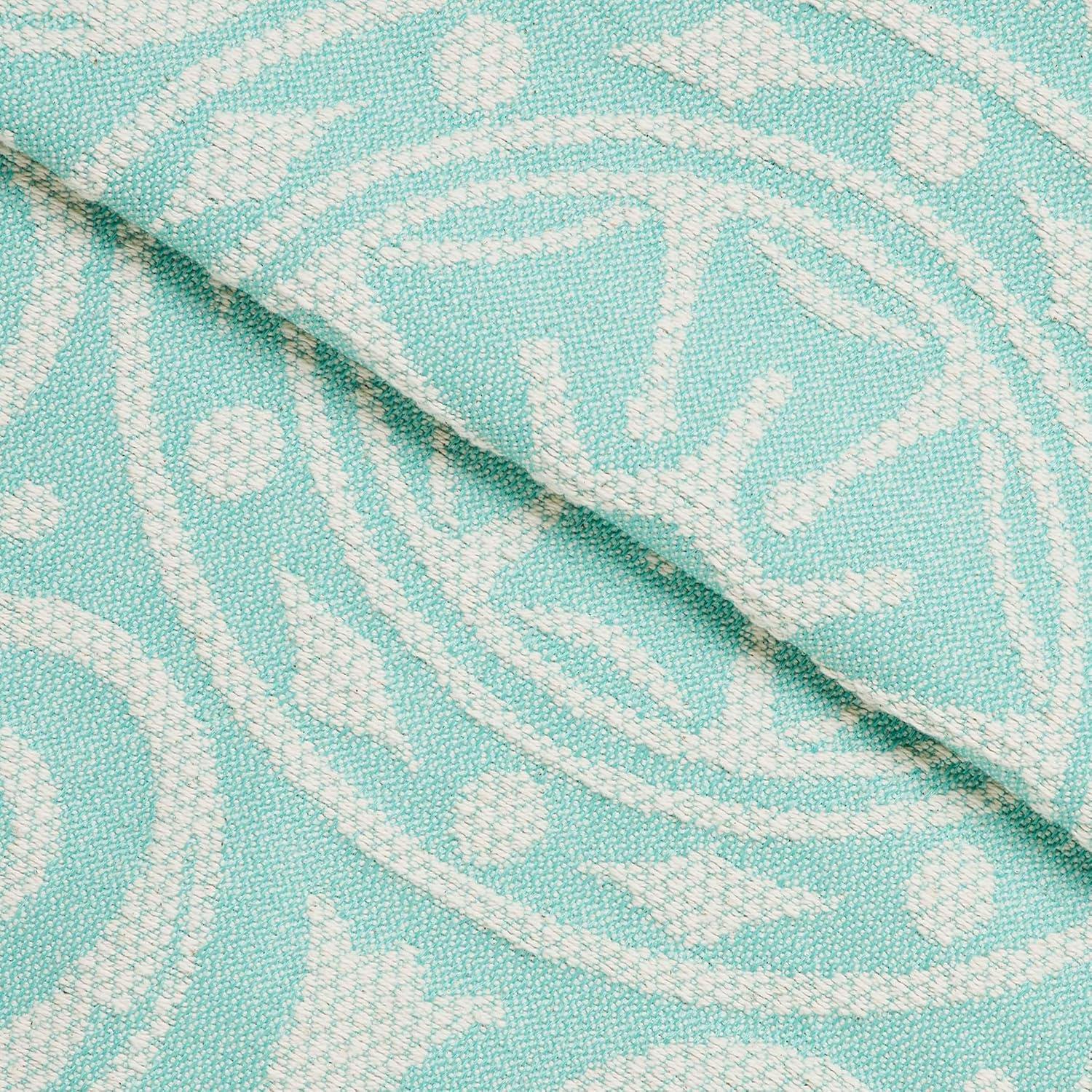 Superior Rio Lightweight Cotton Blend Woven Jacquard Traditional Medallion Bedspread/Coverlet Set