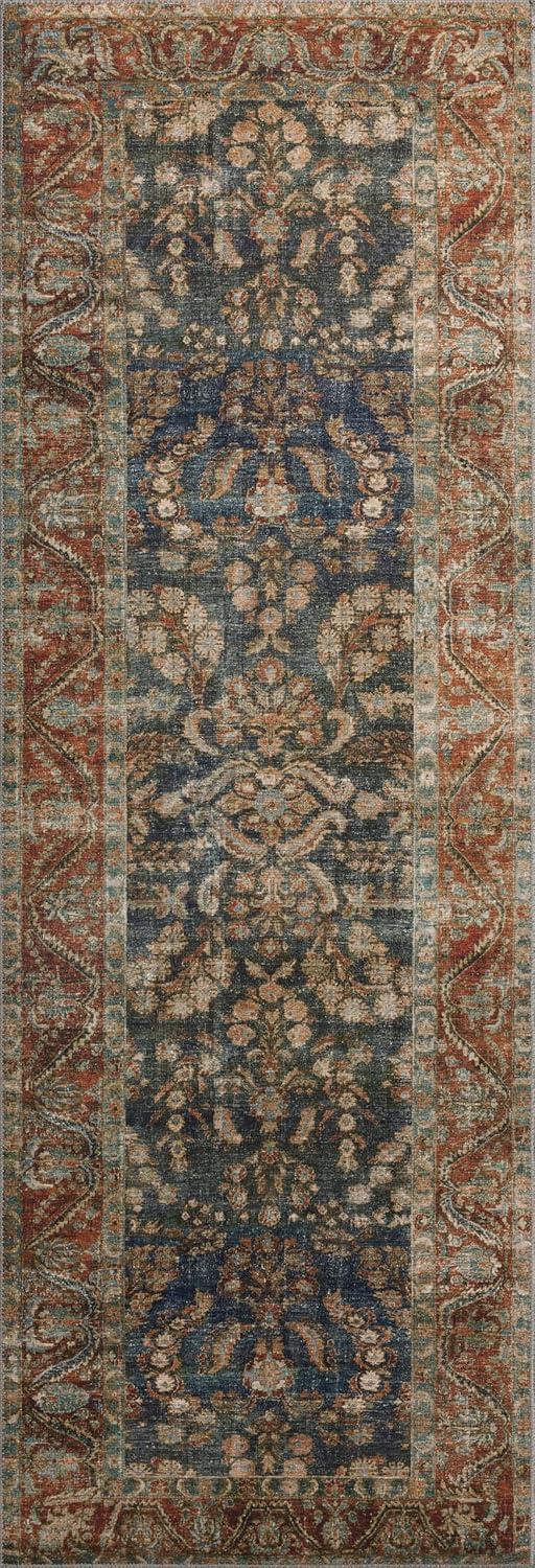Chris Loves Julia x Loloi Chris Loves Julia x Loloi Jules Ocean / Spice Area Rug
