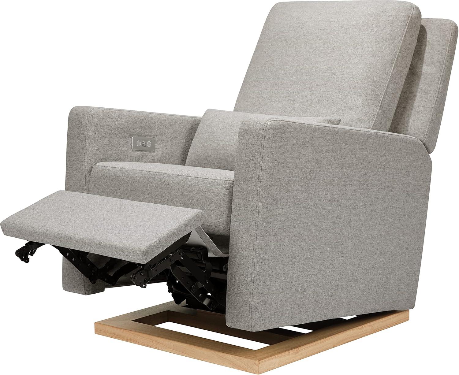 Sigi Electronic Recliner And Glider In Eco-Performance Fabric With USB Port | Water Repellent & Stain Resistant