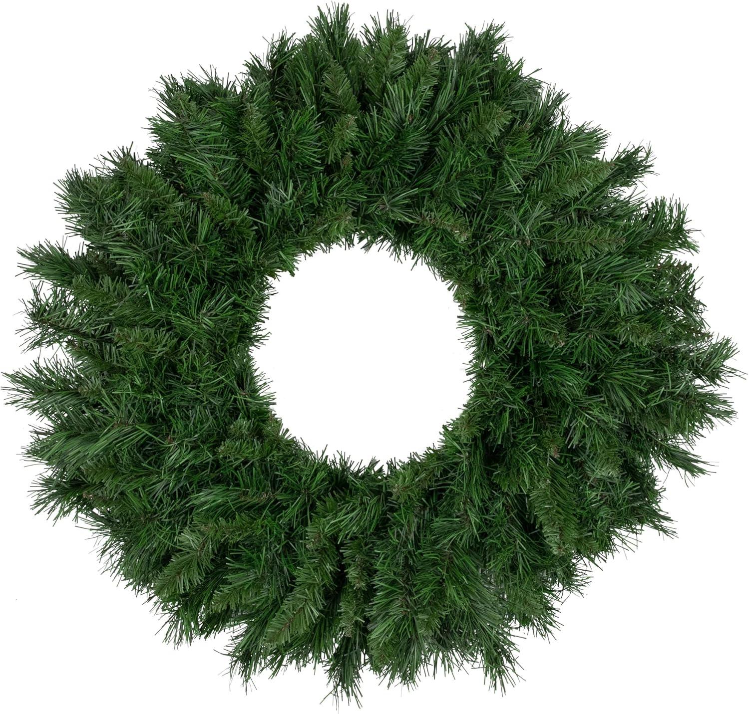 Faux Pine Wreath