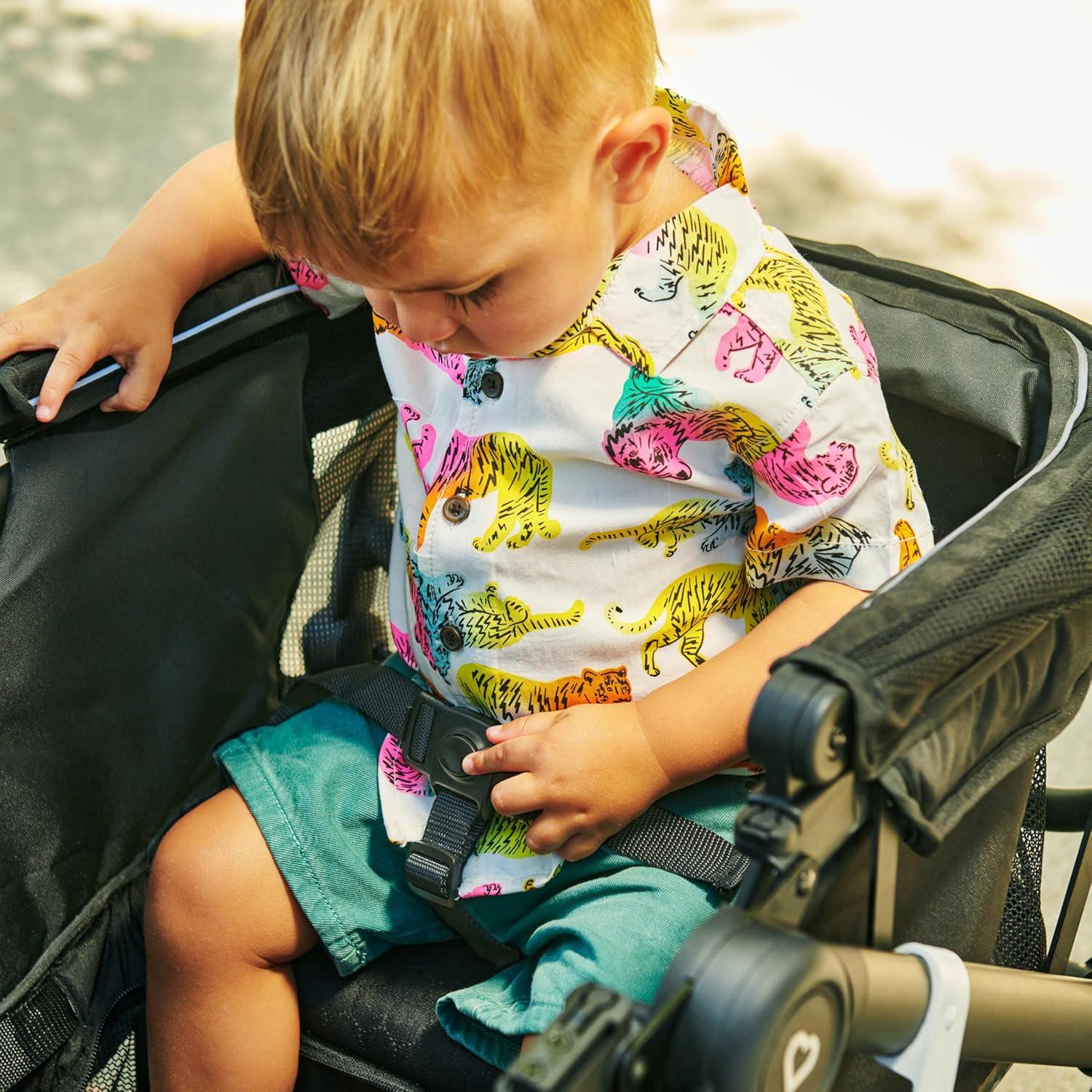 Munchkin Ultra-lite Stroller Wagon - Black