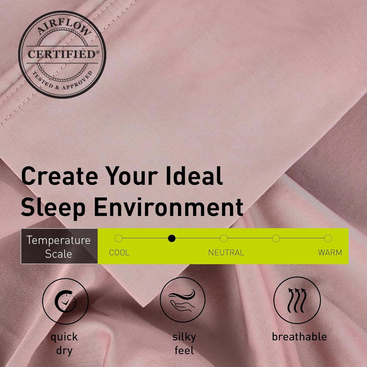 Bedgear Queen Hyper Cotton Sheet Set Medium Beige