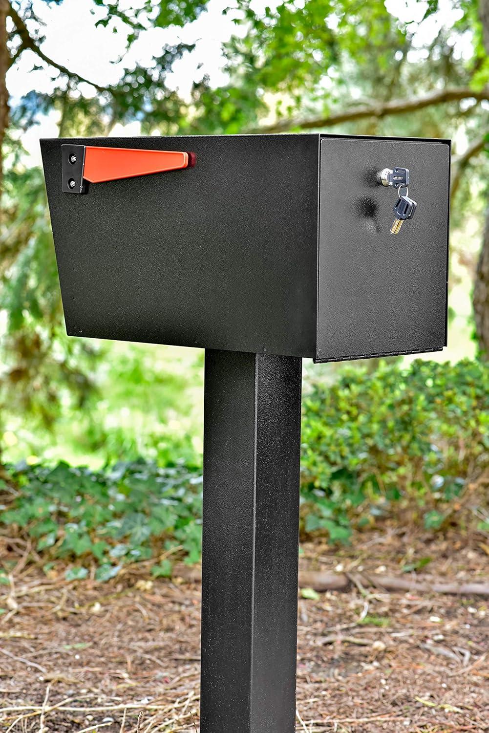 Street Safe Latitude Front & Rear Access Locking Post Mounted Mailbox