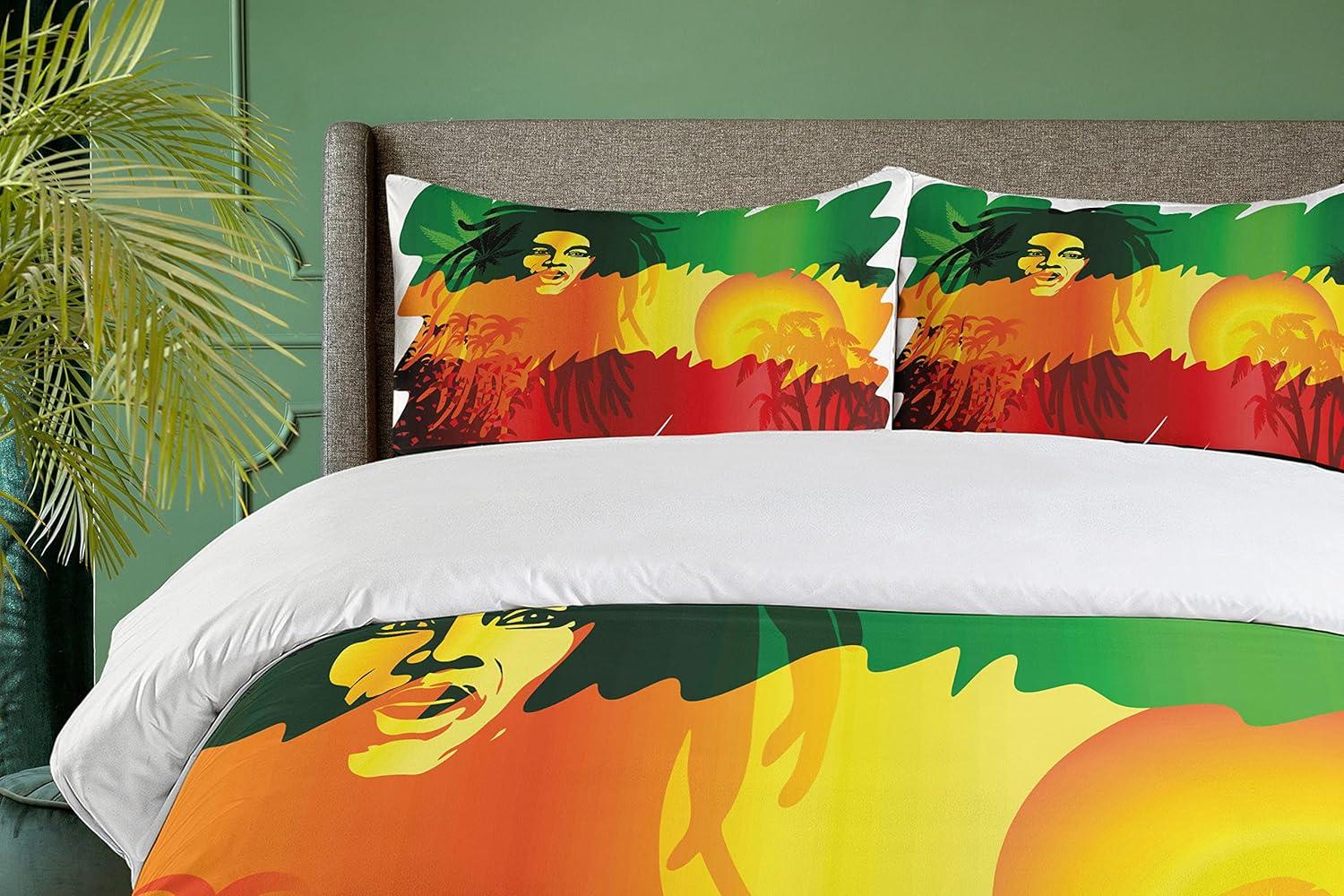 Rasta Modern & Contemporary Duvet Cover Set