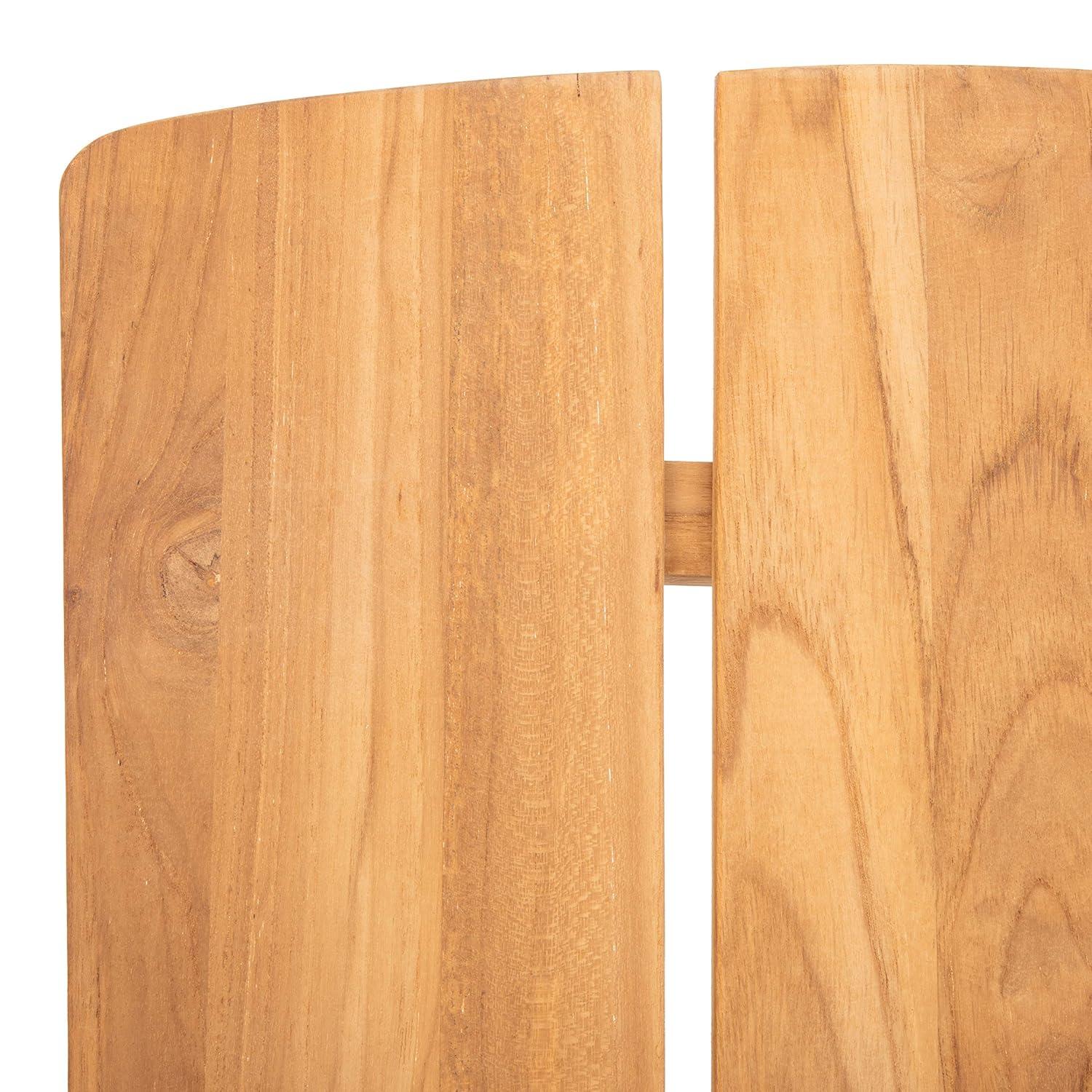 SAFAVIEH Couture San Juan Brazilian Teak Adirondack Chair, Natural