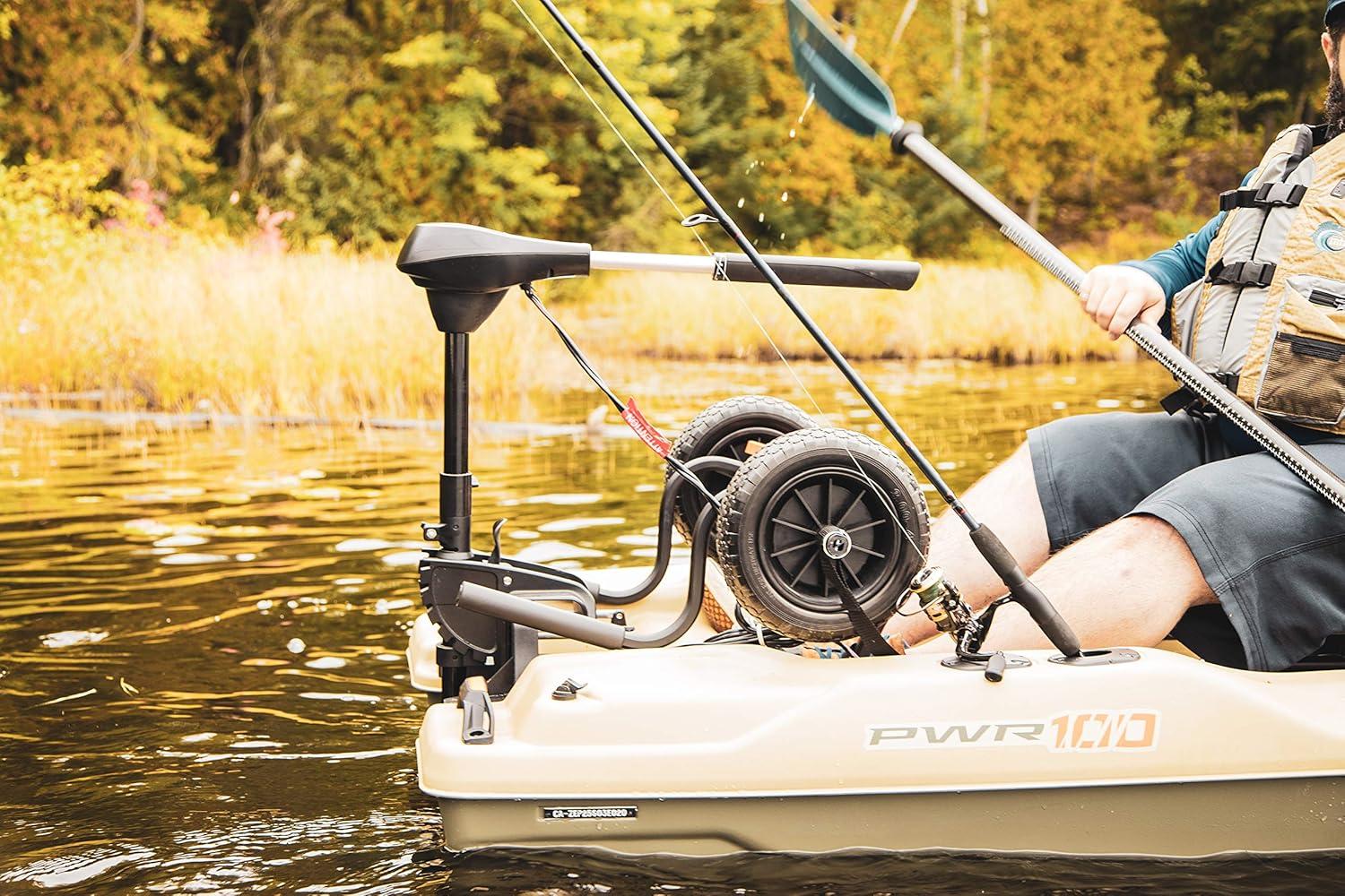 Pelican, Deluxe Cart for Canoe, Kayak and SUP, Black