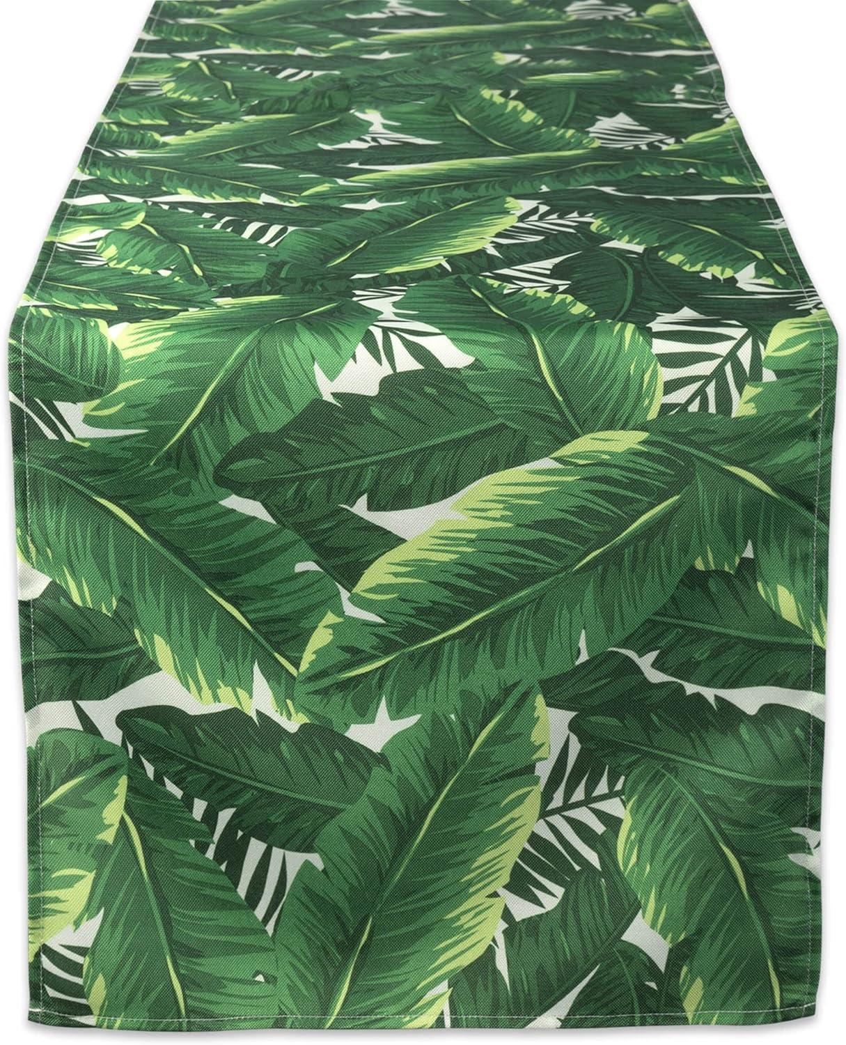 Shahan Banana Leaf Outdoor Table Runner