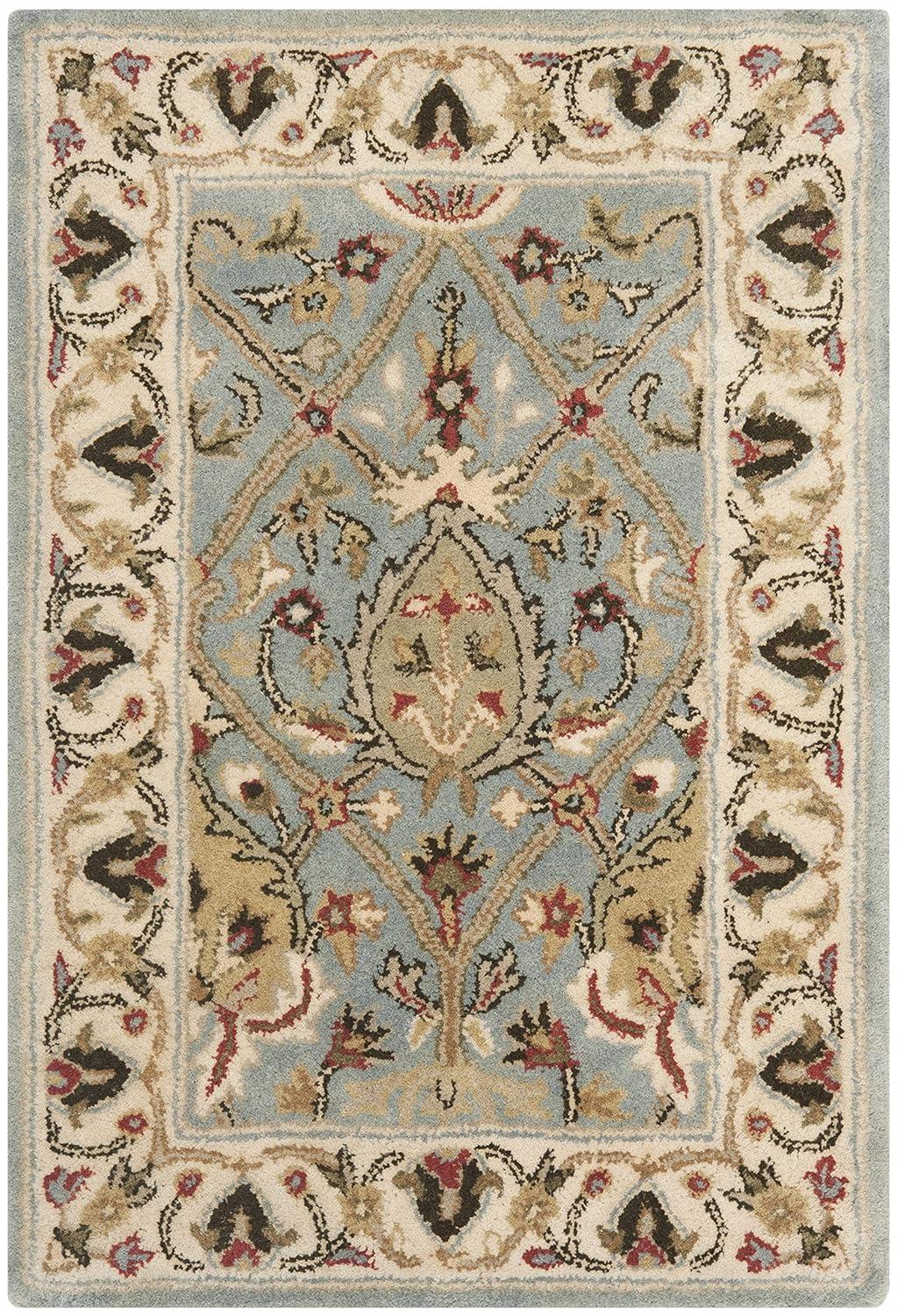 Persian Legend PL819 Hand Tufted Indoor Accent Rug - 2'x3' - Blue/Gold - Safavieh